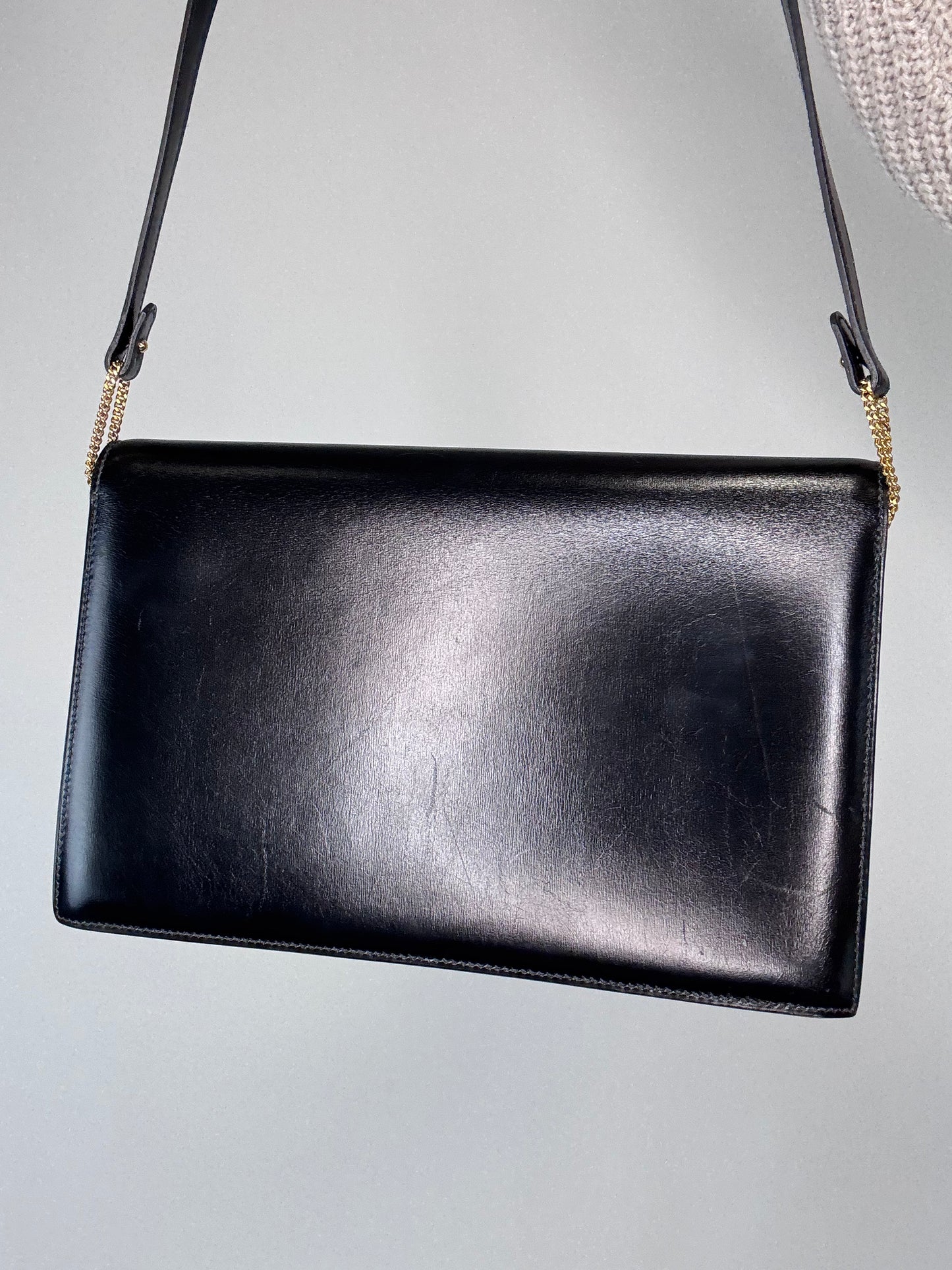 Hermes Libby Vintage Box CalfSkin Bag