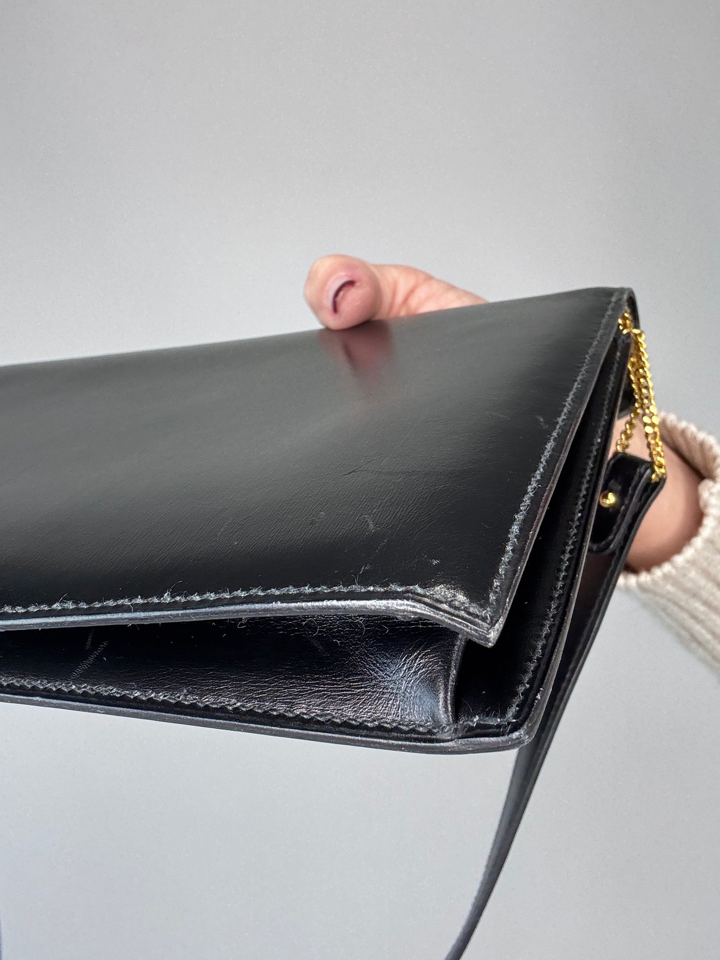 Hermes Libby Vintage Box CalfSkin Bag