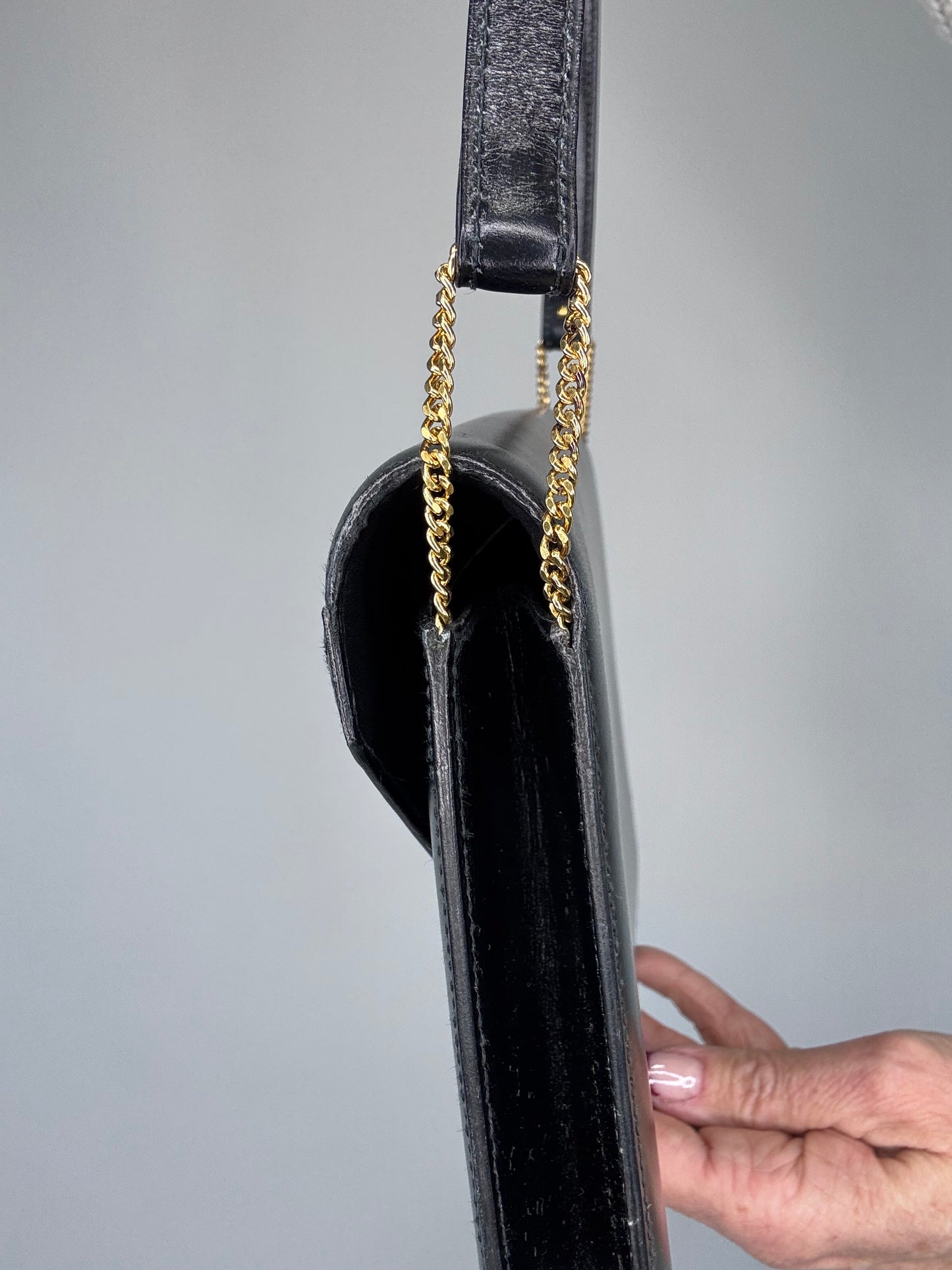 Hermes Libby Vintage Box CalfSkin Bag