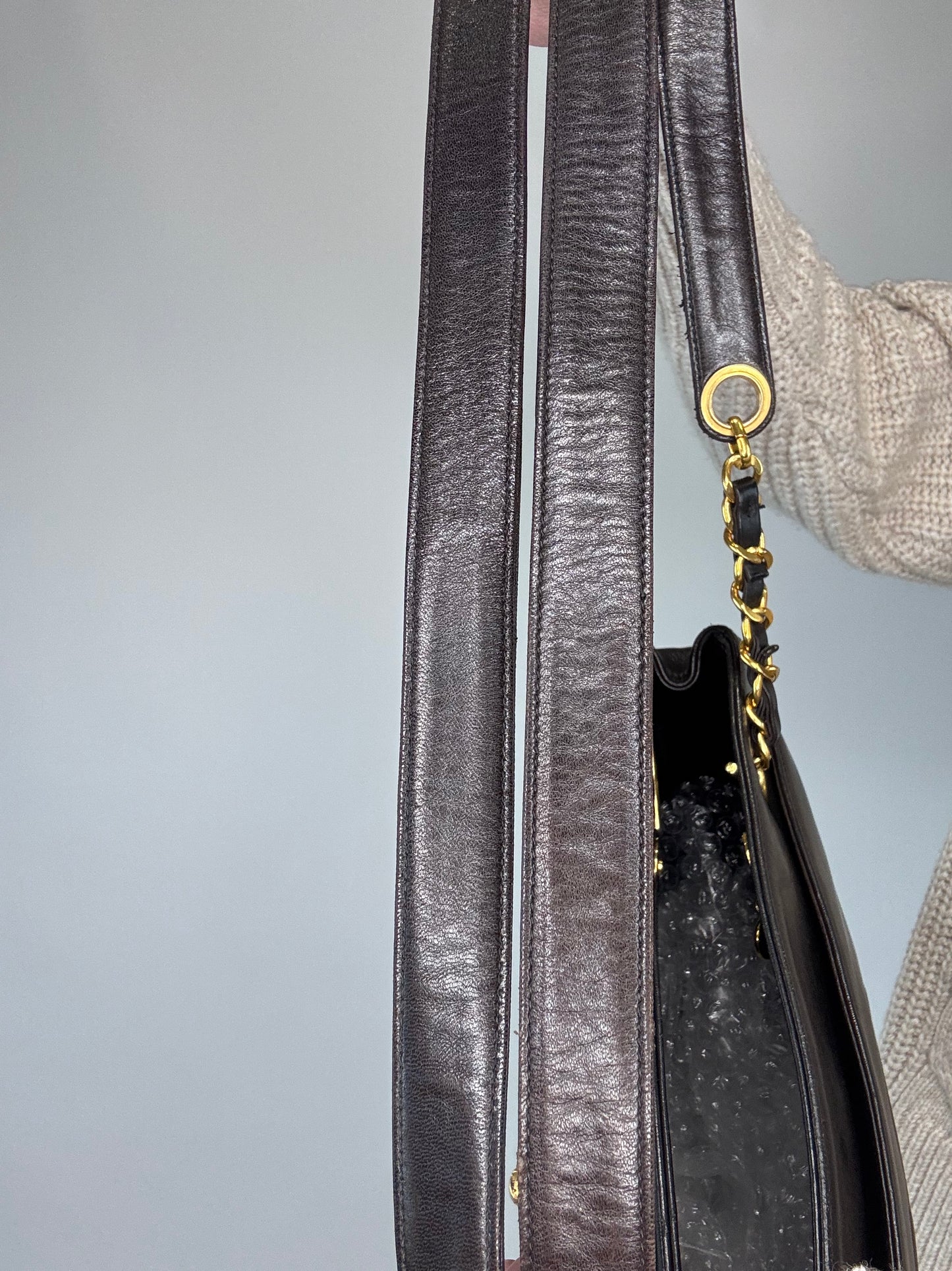 Chanel Rare Lambskin Double Sided Tote