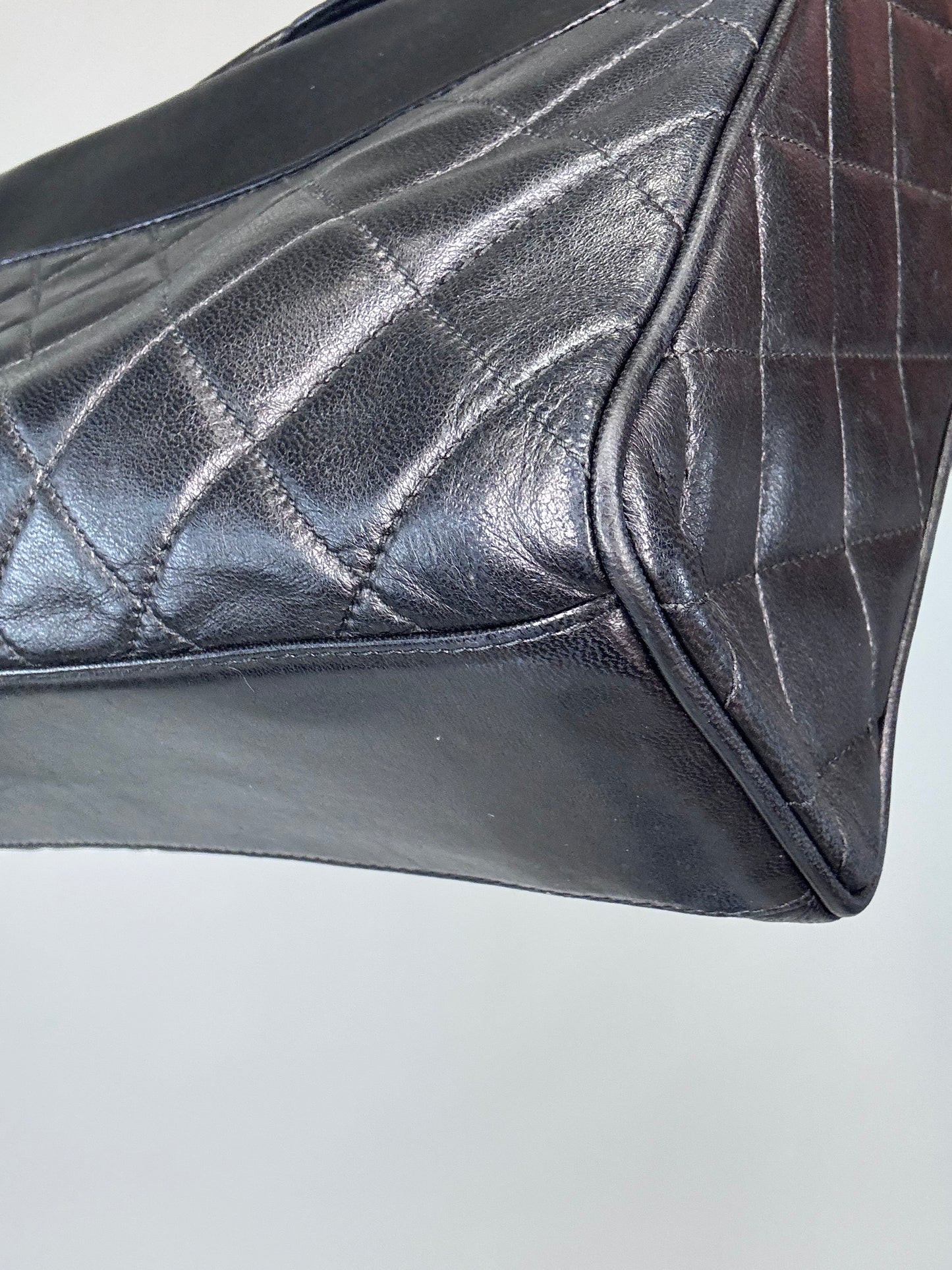 Chanel Rare Matelasse Top Handle Bag