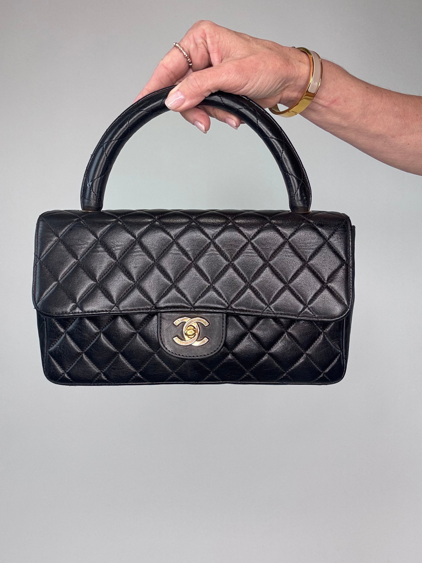 Chanel Vintage Parent Child Top Handle Bag