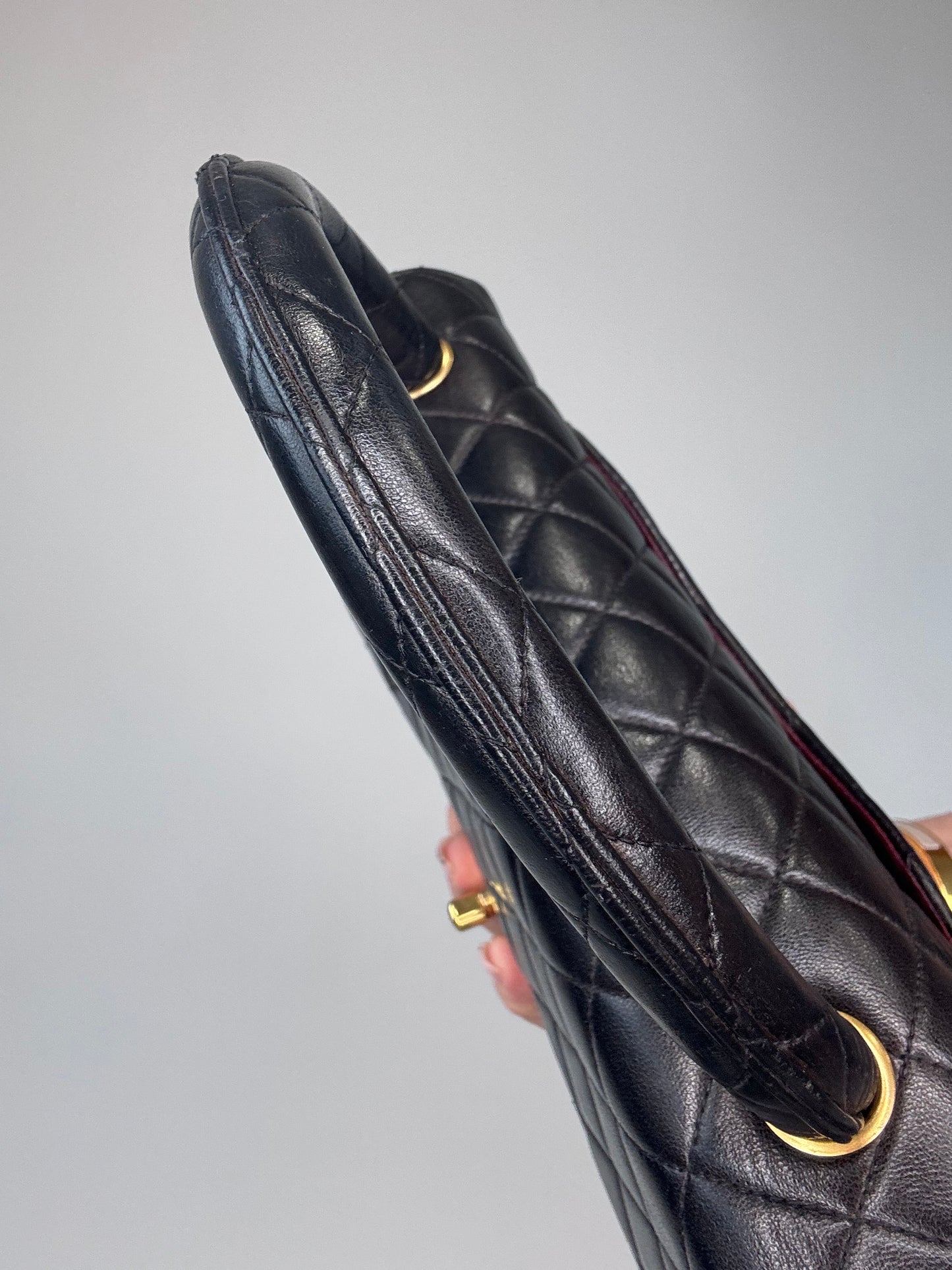 Chanel Vintage Parent Child Top Handle Bag