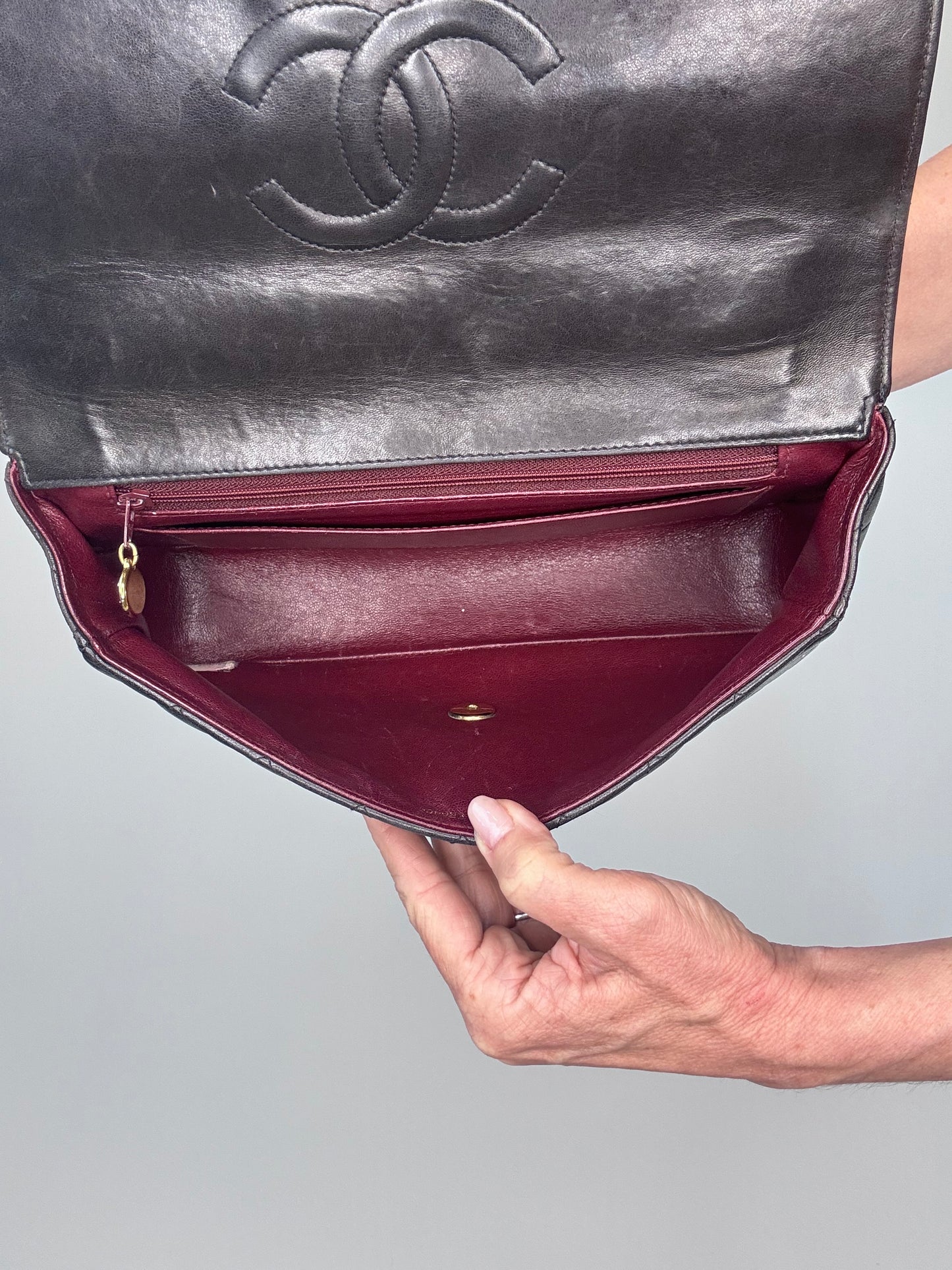 Chanel Vintage Parent Child Top Handle Bag