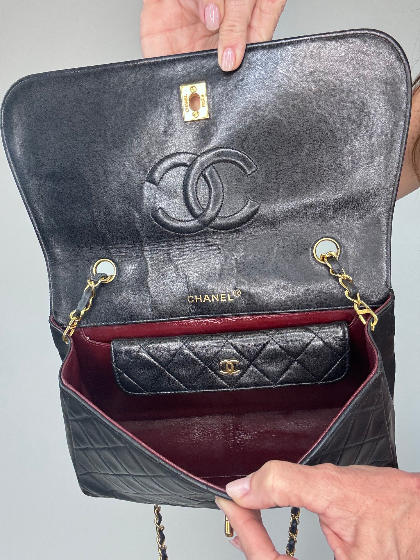 Chanel Timeless Vintage Single Flap with Baby