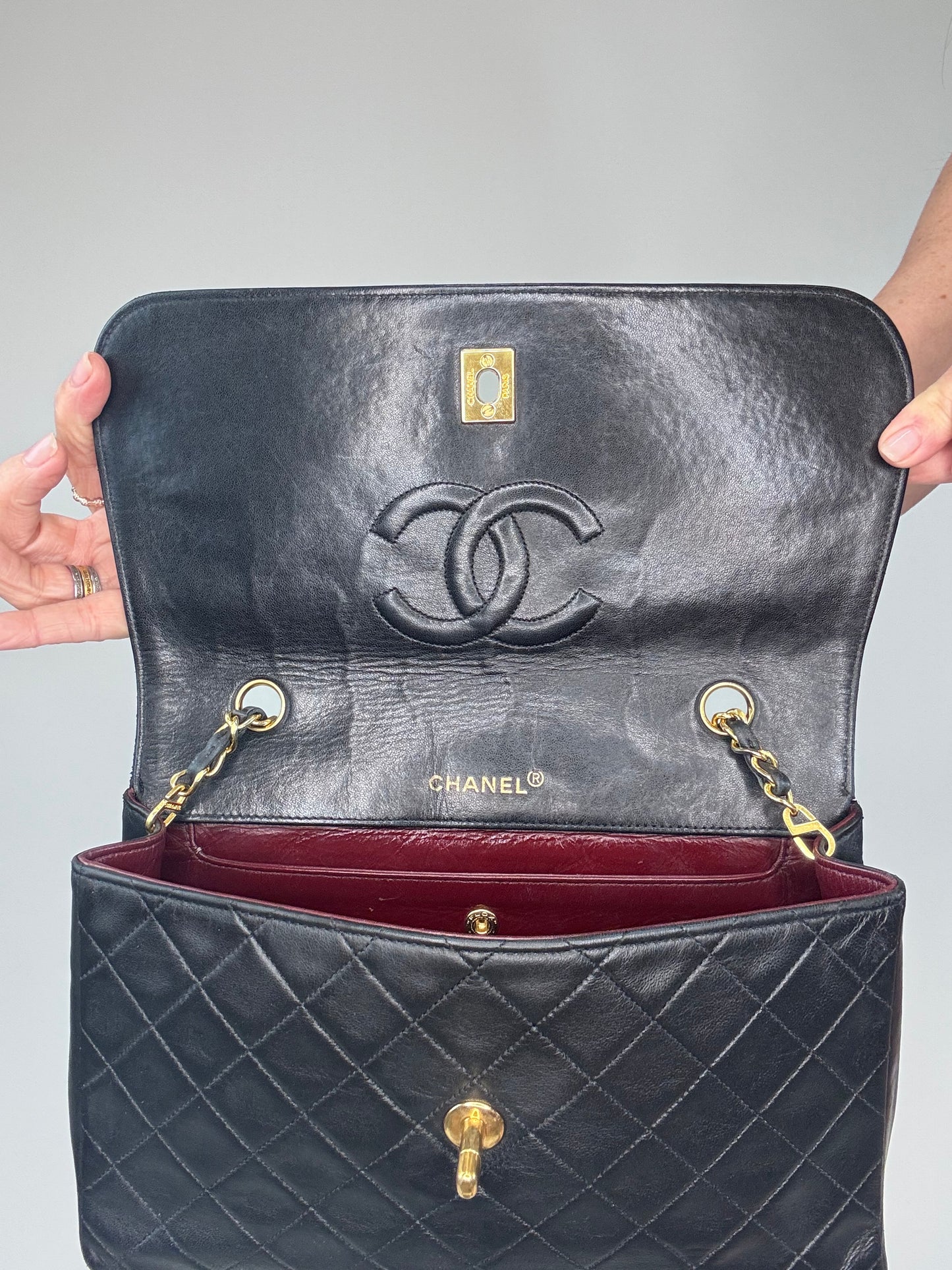 Chanel Timeless Vintage Single Flap with Baby