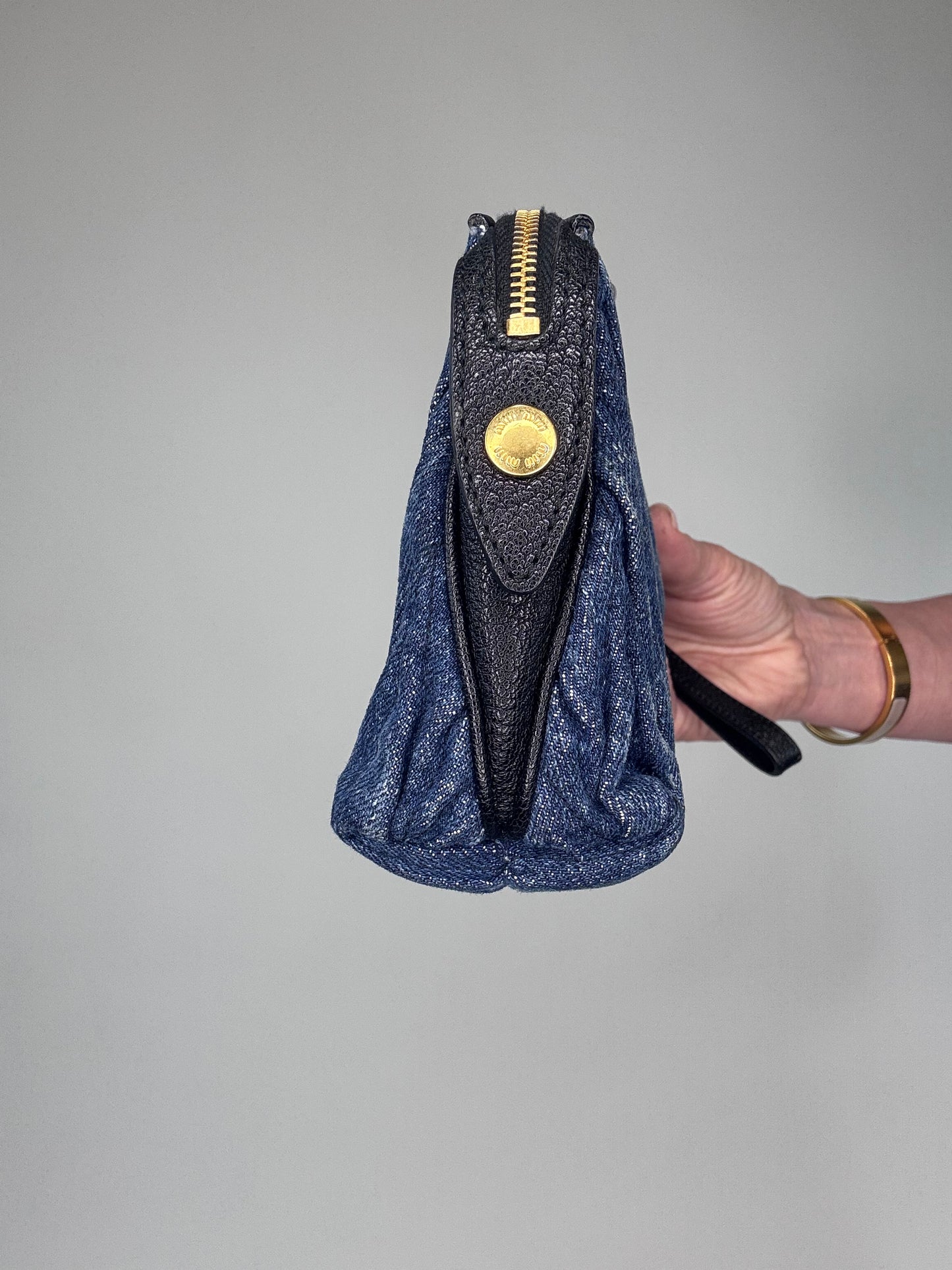 Miu Miu Denim Pouch