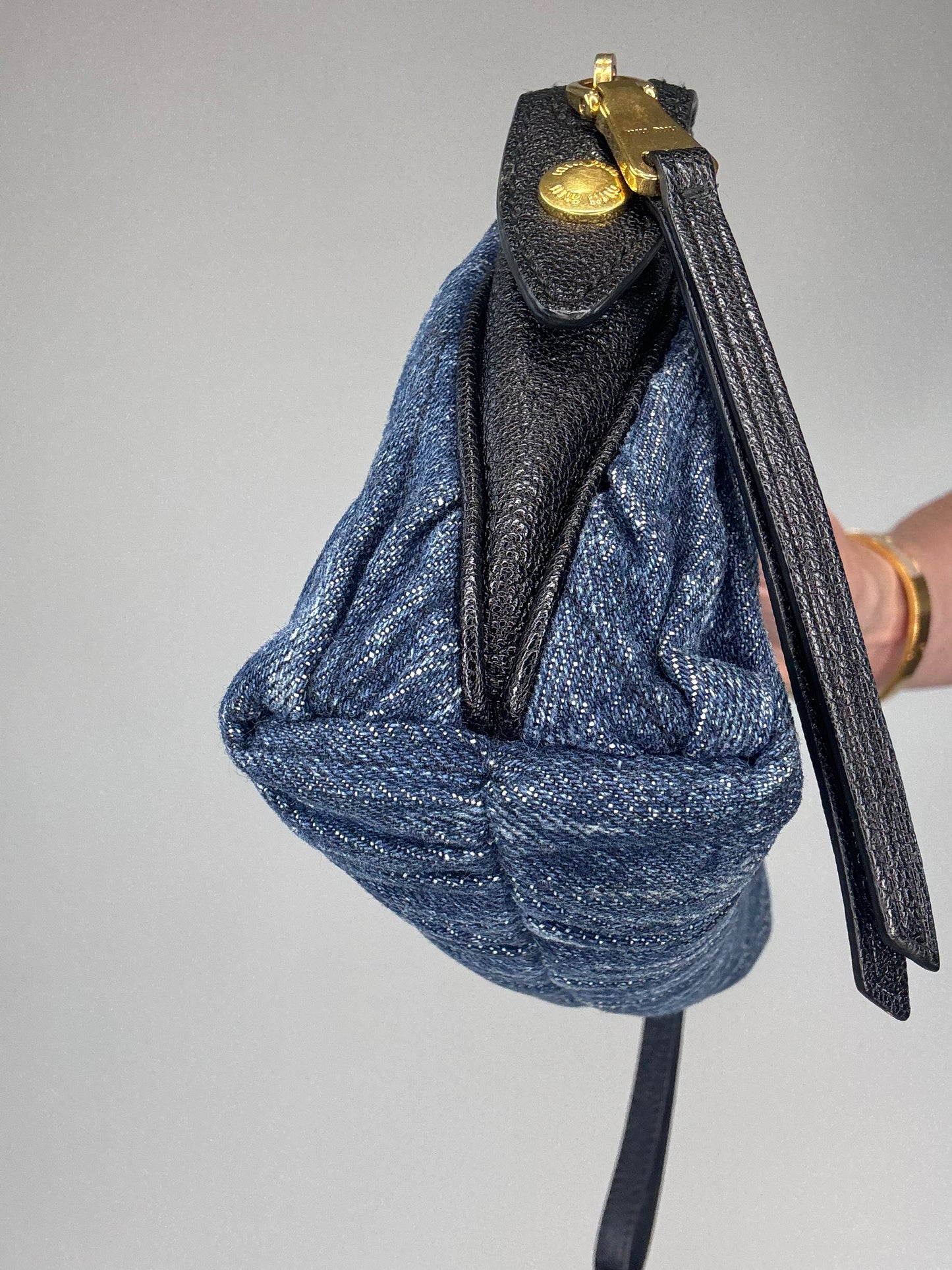 Miu Miu Denim Pouch