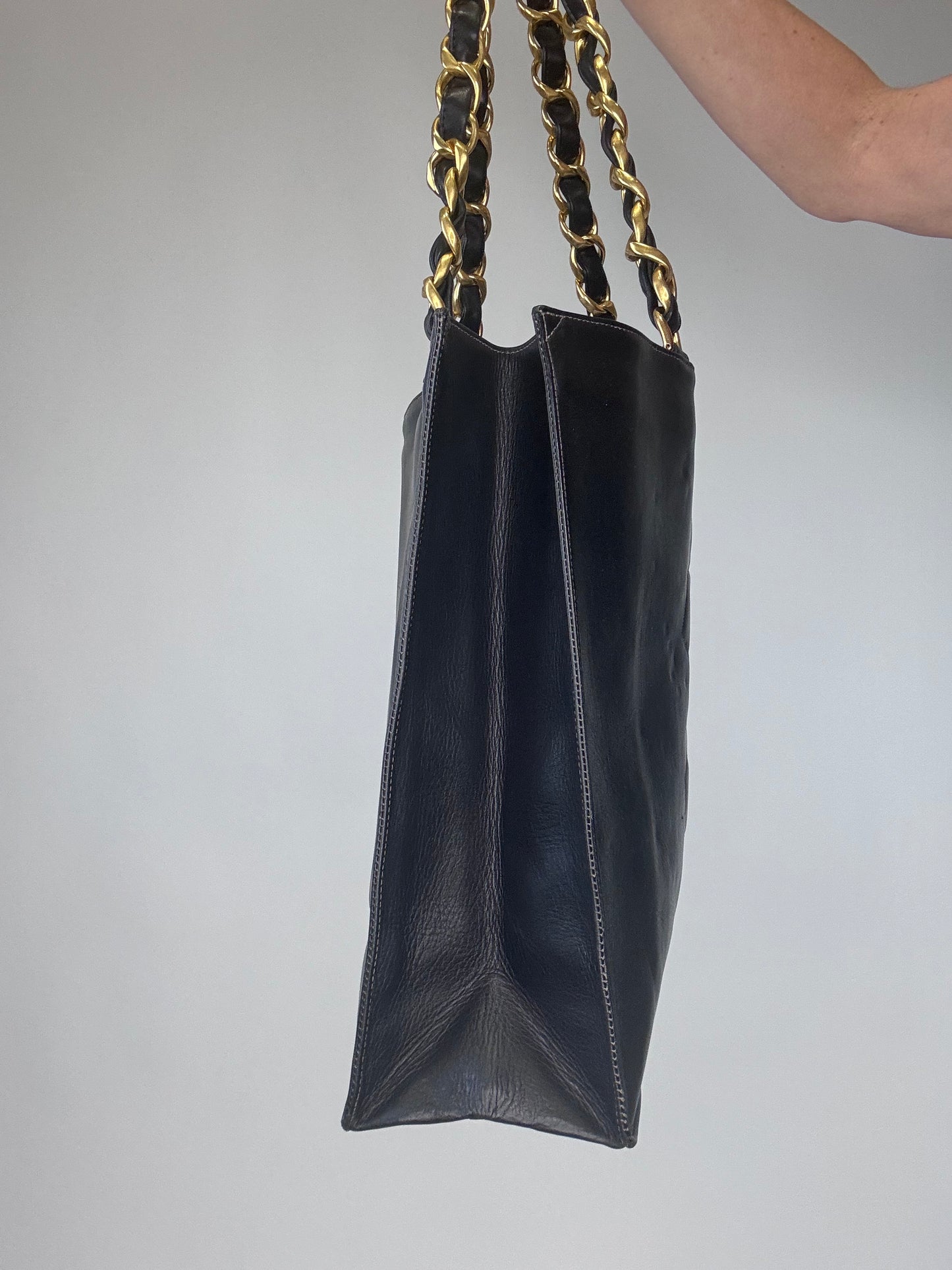 Chanel Vintage Deca Cocomark Tote