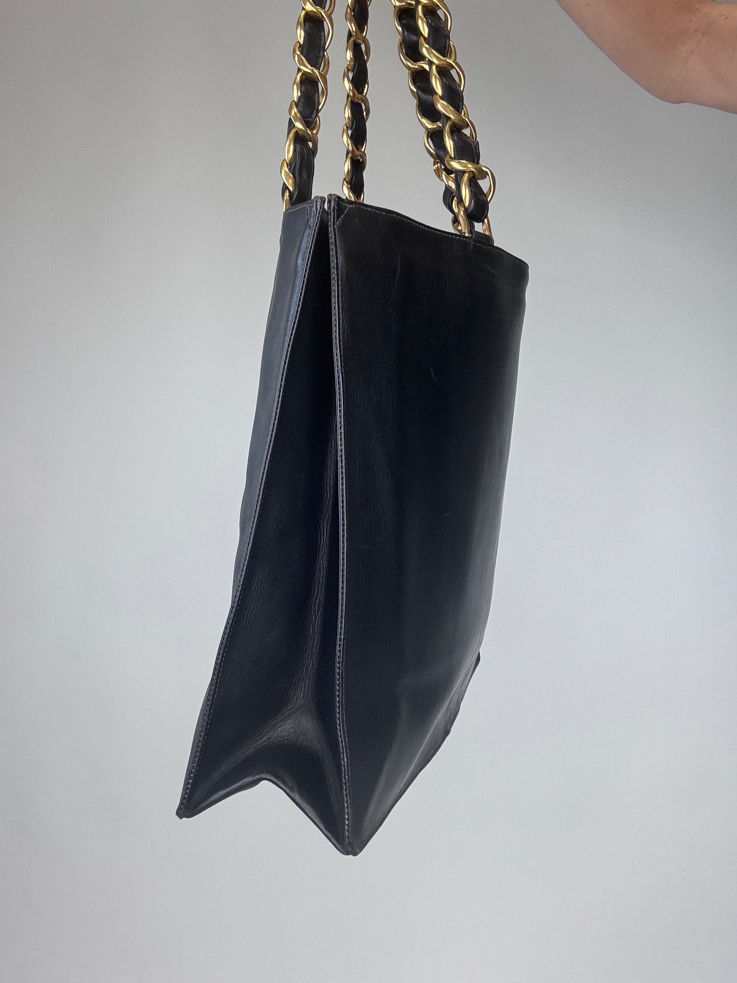 Chanel Vintage Deca Cocomark Tote