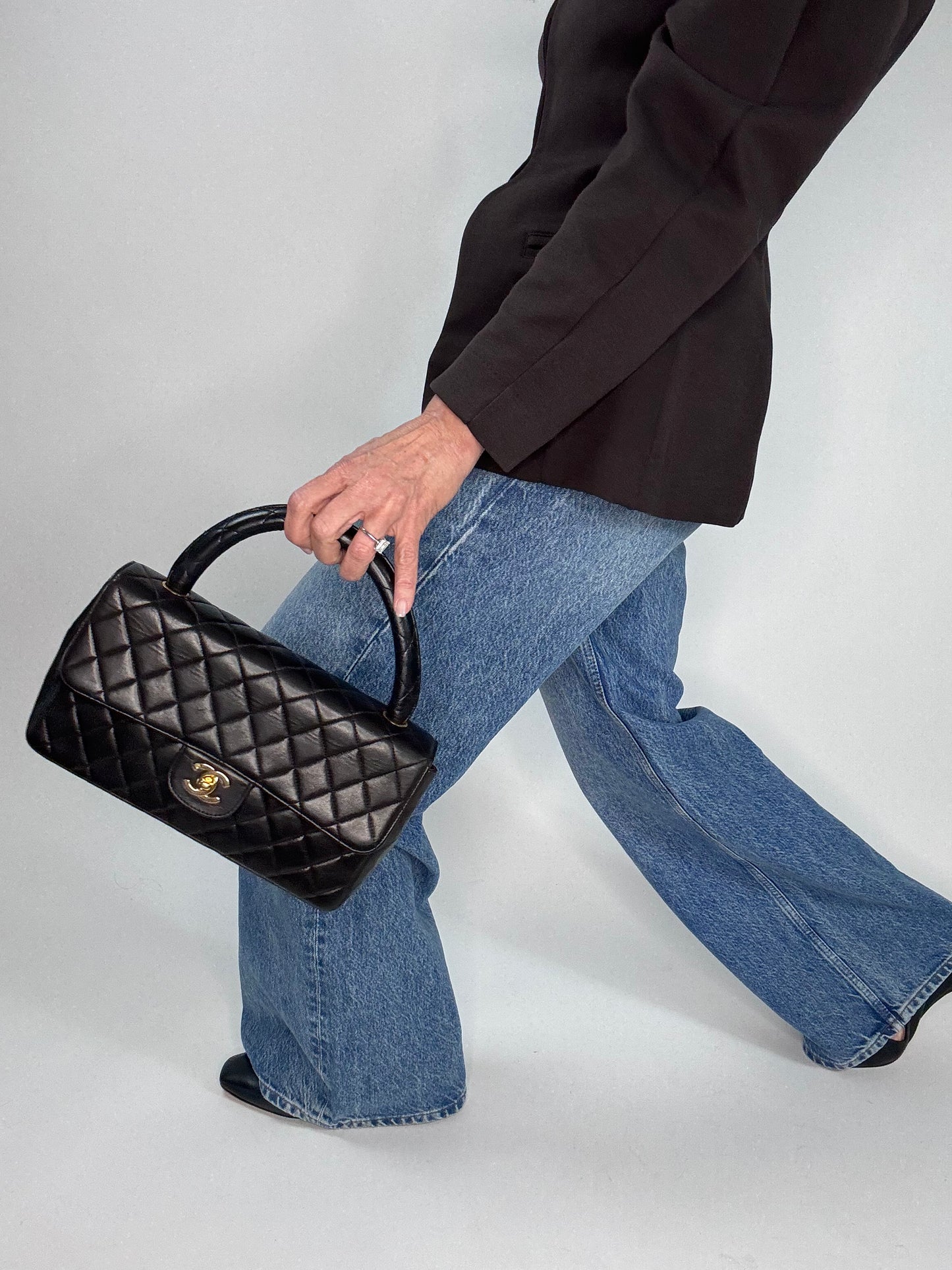Chanel Vintage Parent Child Top Handle Bag