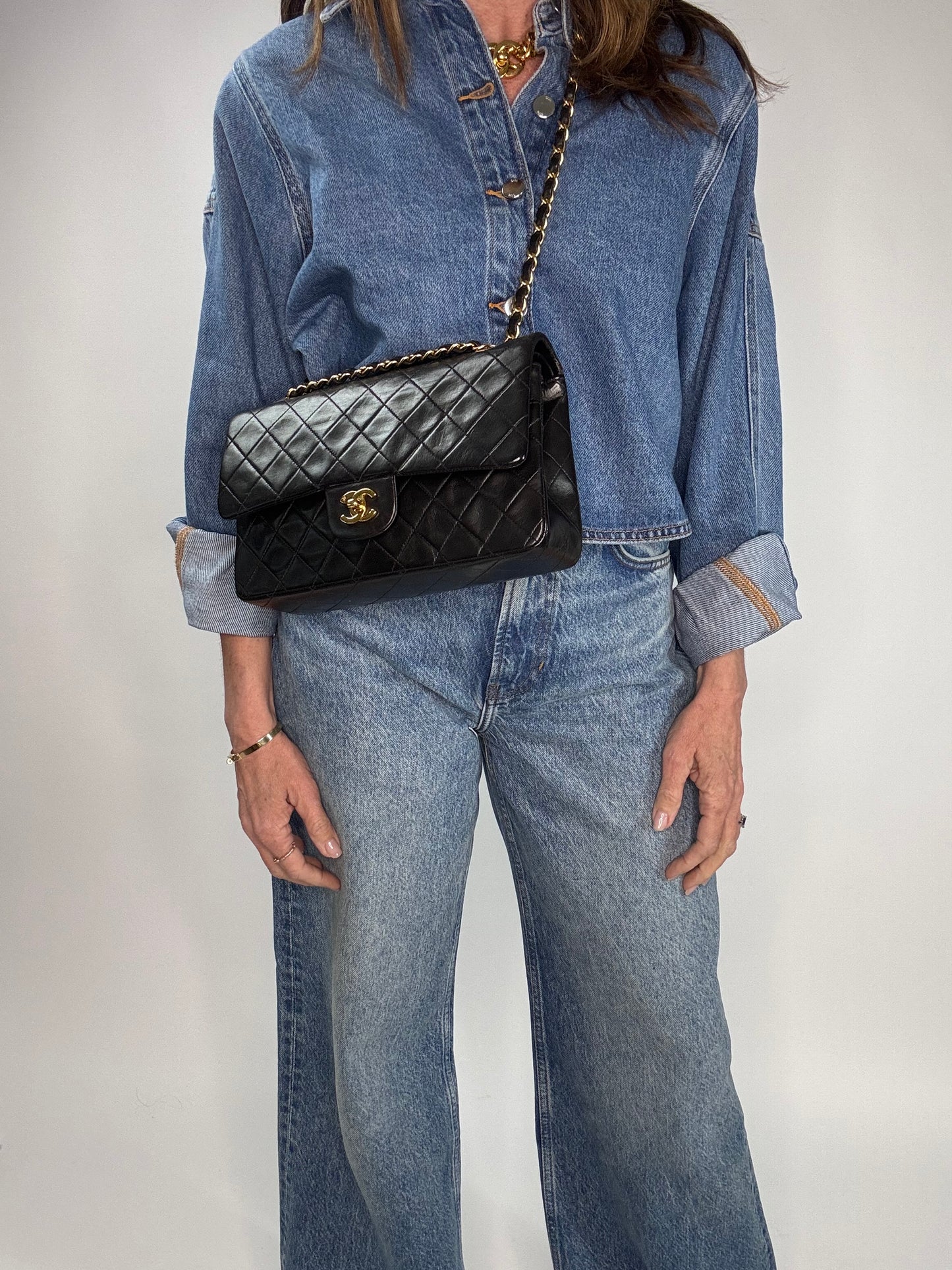 Chanel Classic Vintage Medium Double Flap
