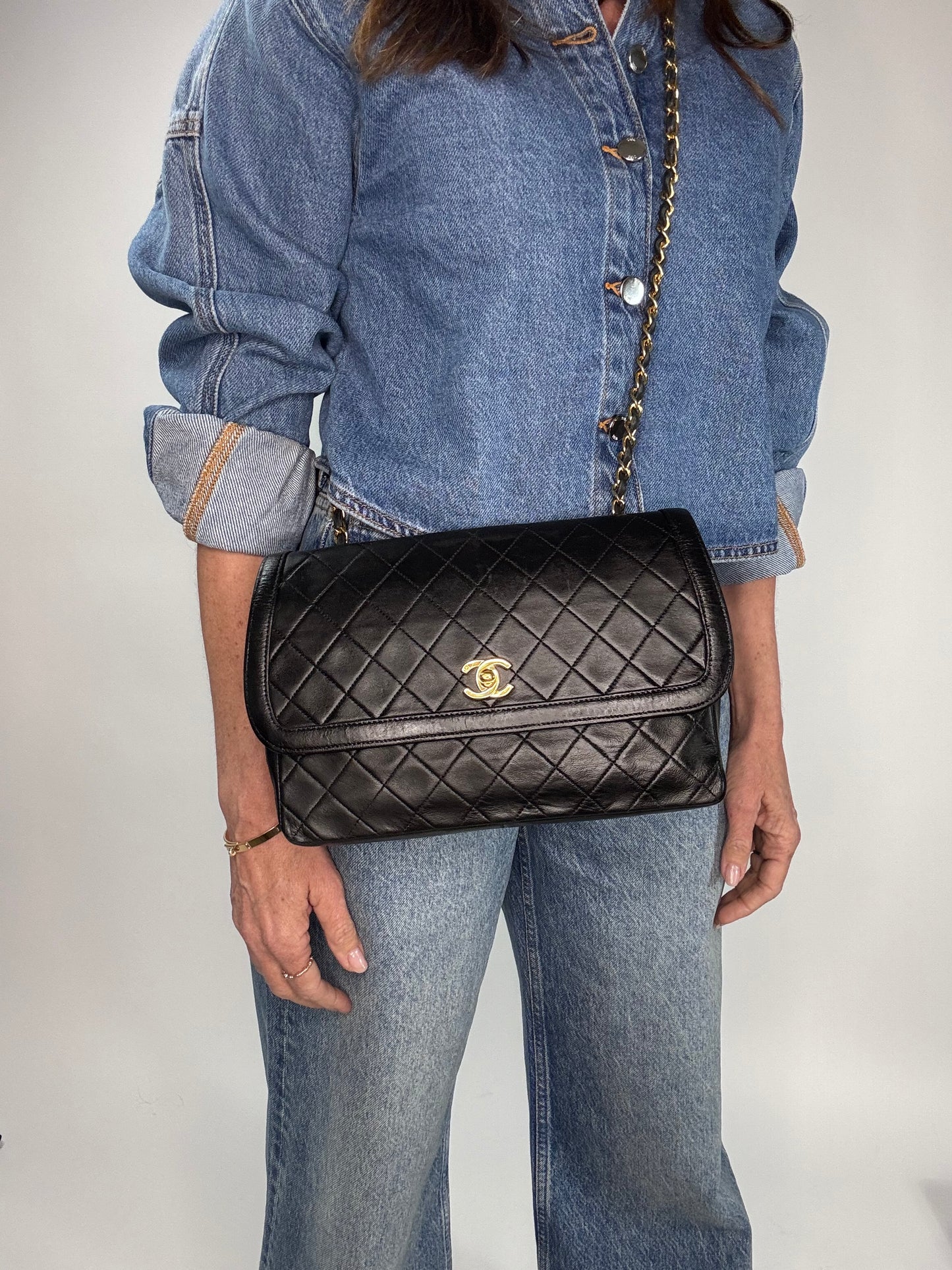 Chanel Timeless Vintage Single Flap with Baby