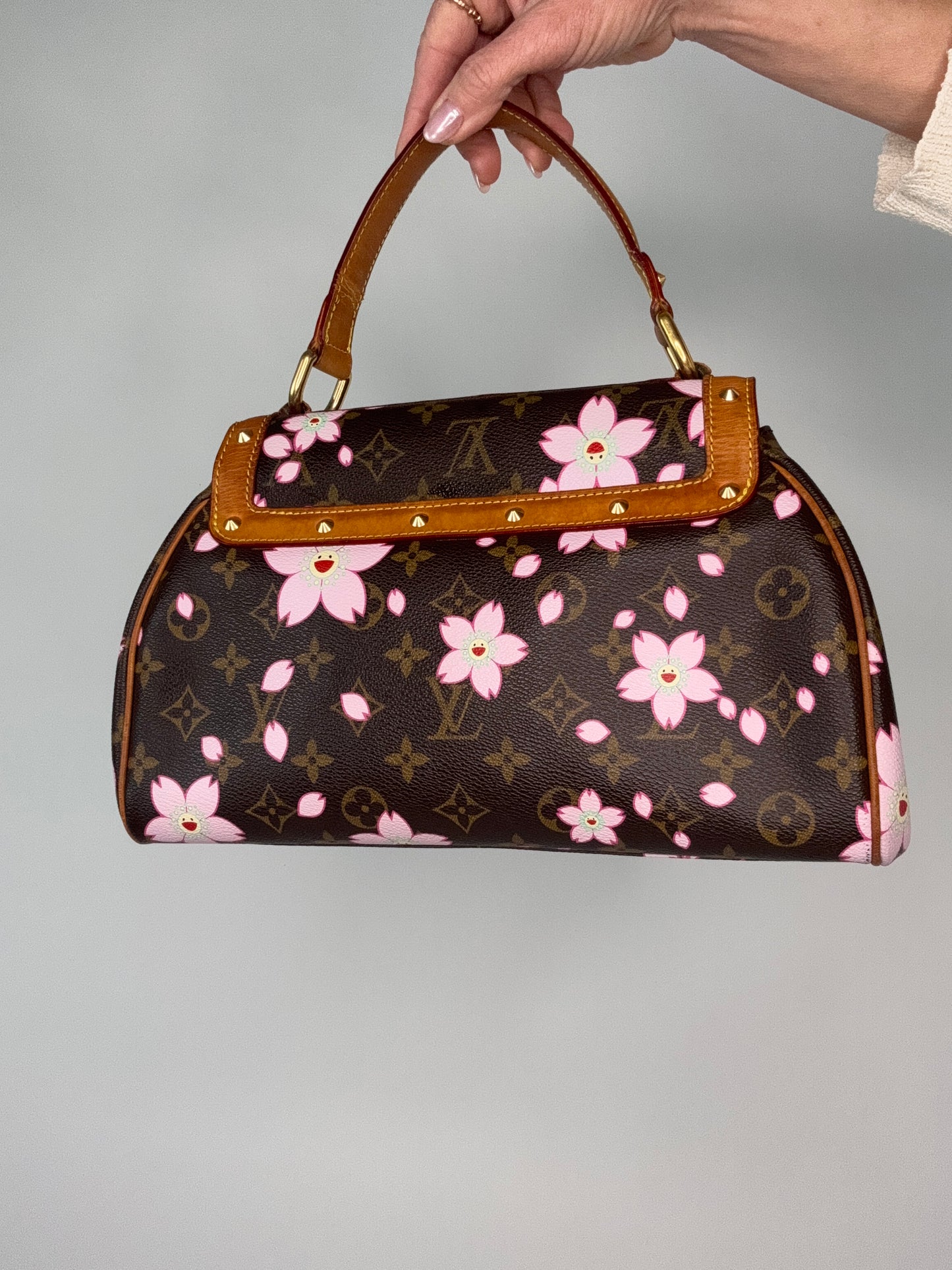 Louis Vuitton Takashi Murakami Cherry Blossom Vintage Retro Bag
