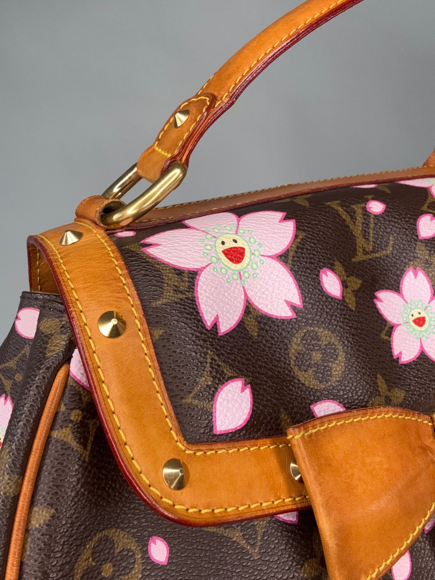 Louis Vuitton Takashi Murakami Cherry Blossom Vintage Retro Bag