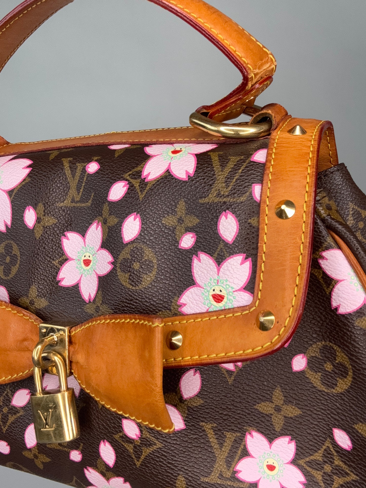 Louis Vuitton Takashi Murakami Cherry Blossom Vintage Retro Bag