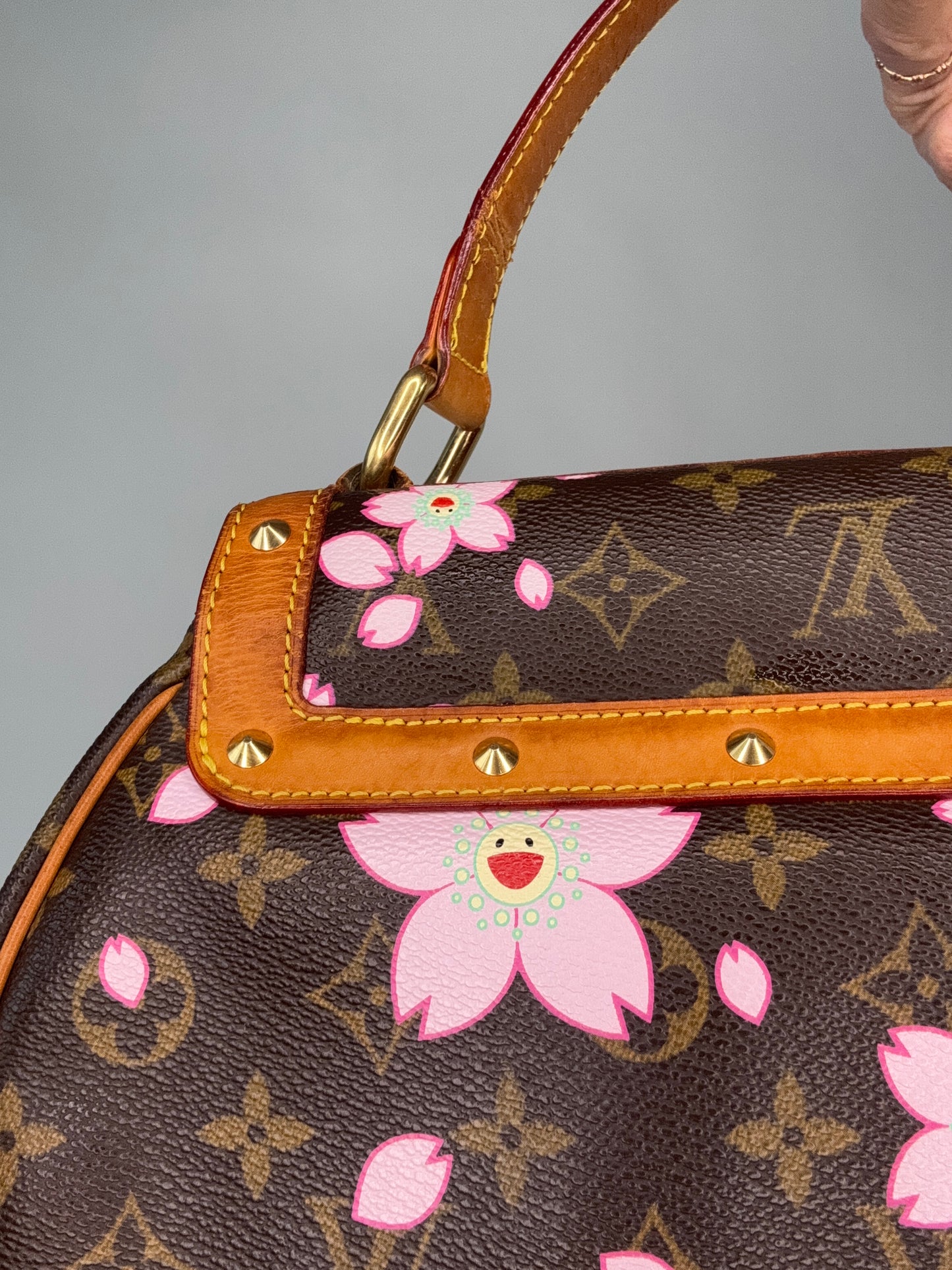 Louis Vuitton Takashi Murakami Cherry Blossom Vintage Retro Bag