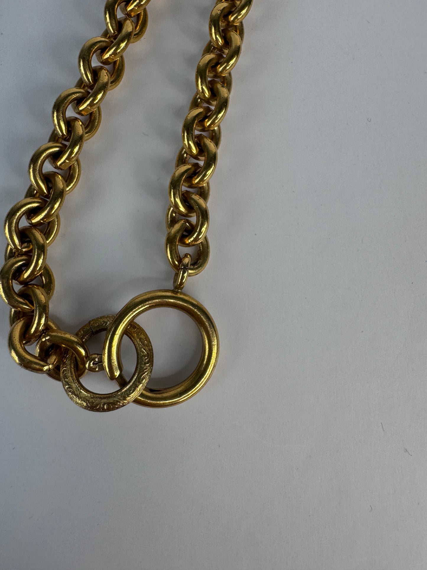 Chanel COCO Mark Heart Pendent