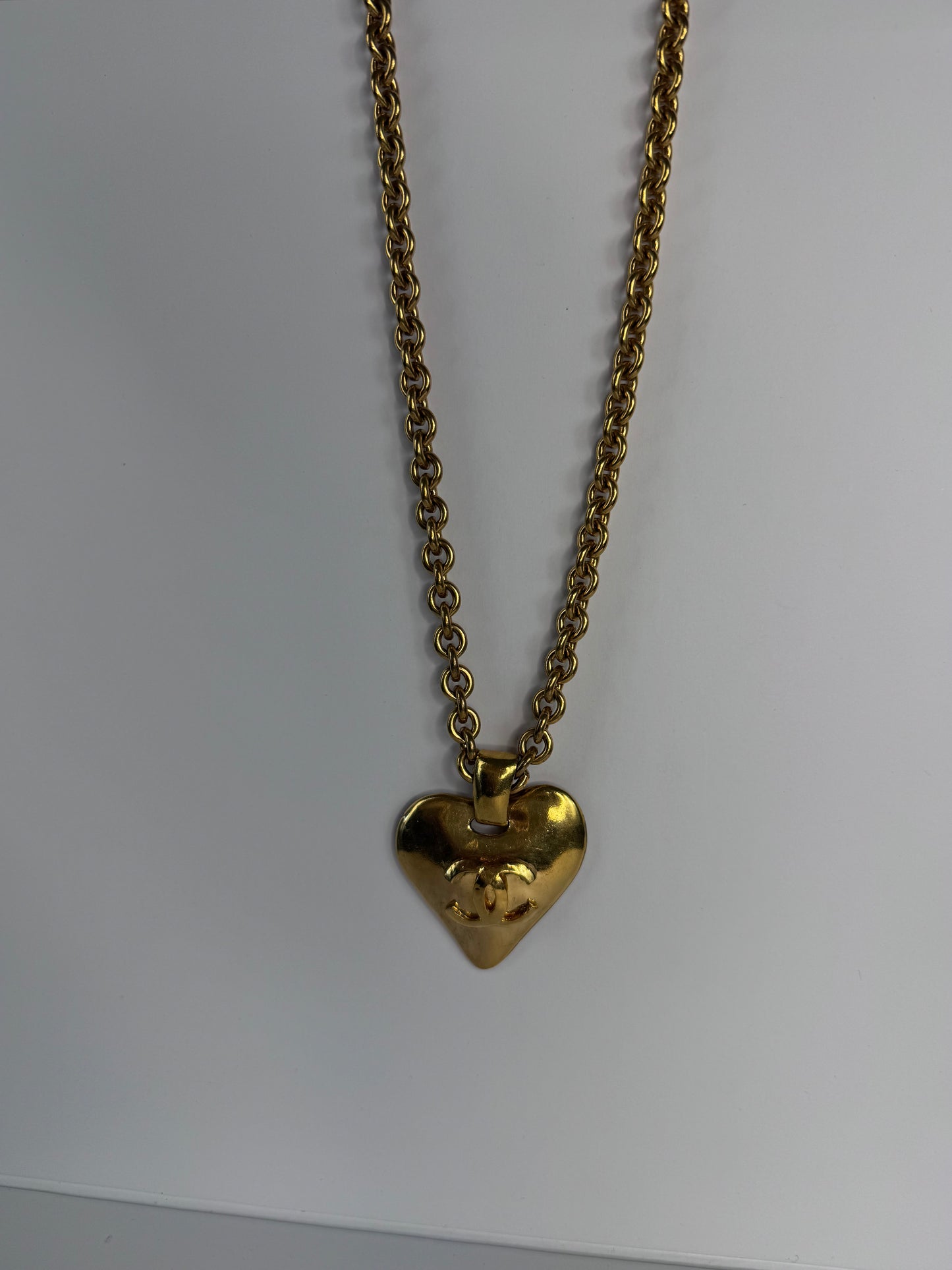 Chanel COCO Mark Heart Pendent