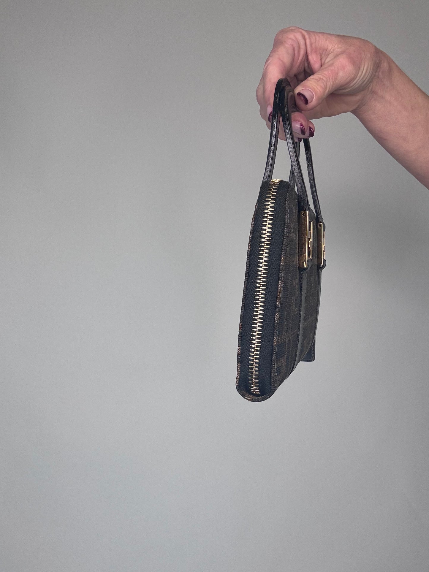 Fendi Zucca Wallet Bag