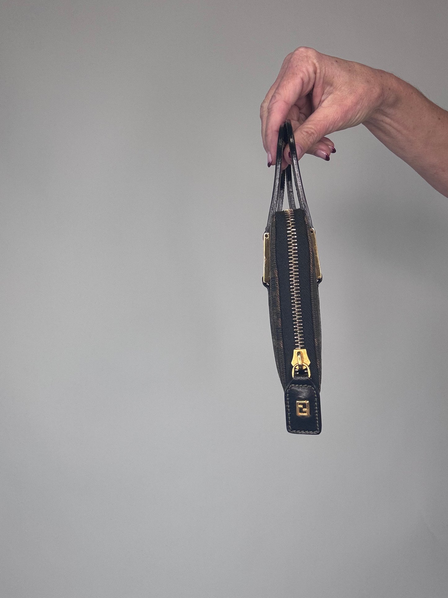 Fendi Zucca Wallet Bag