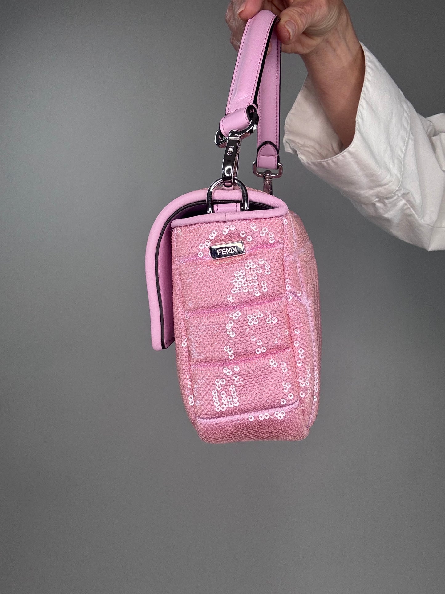 Fendi 1997 Re-Edition Glitter Two Way Bag