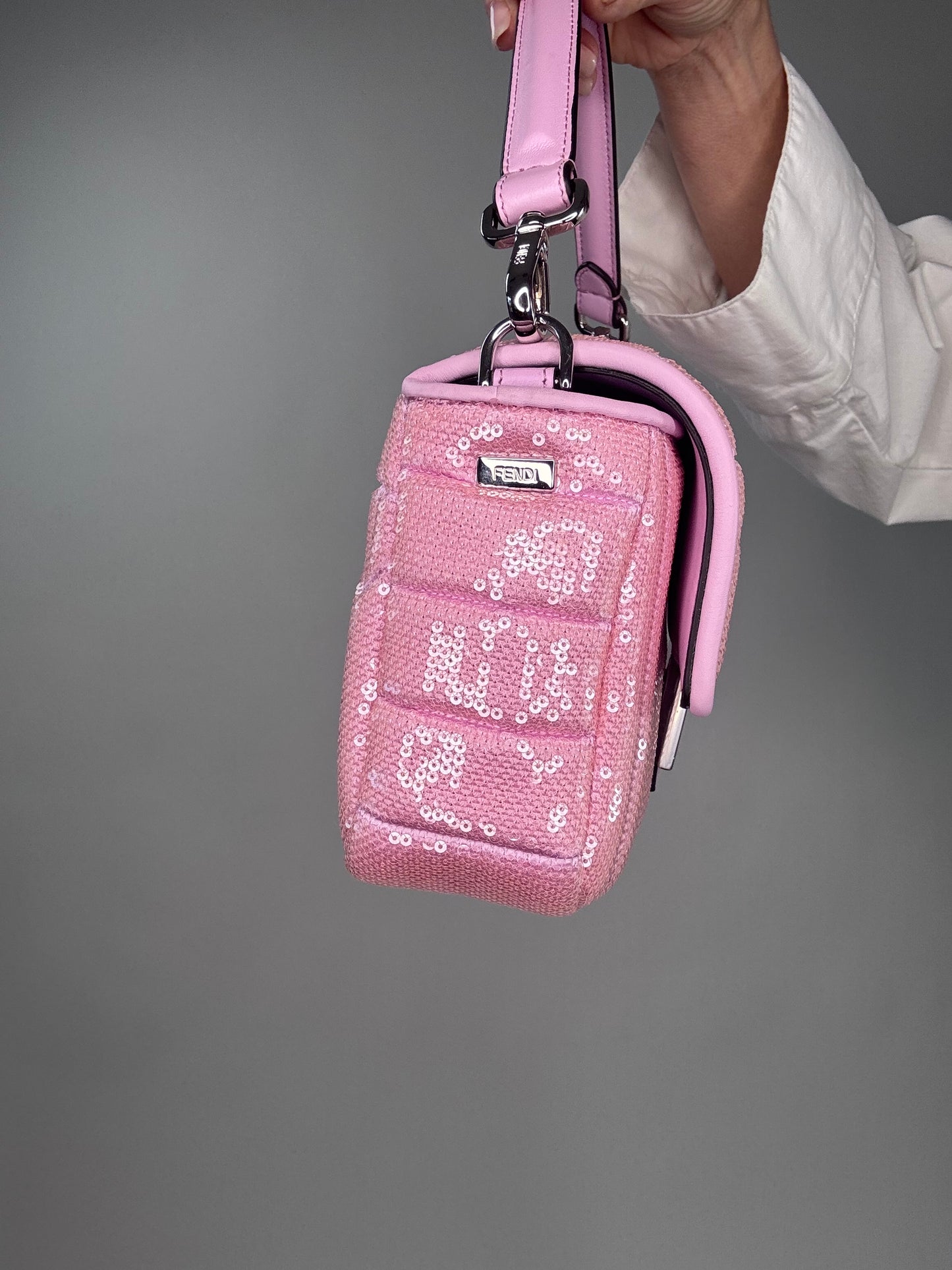 Fendi 1997 Re-Edition Glitter Two Way Bag