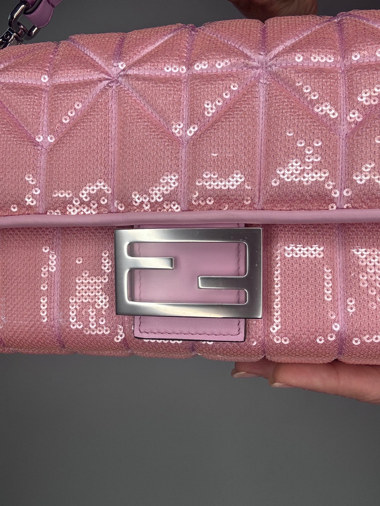Fendi 1997 Re-Edition Glitter Two Way Bag