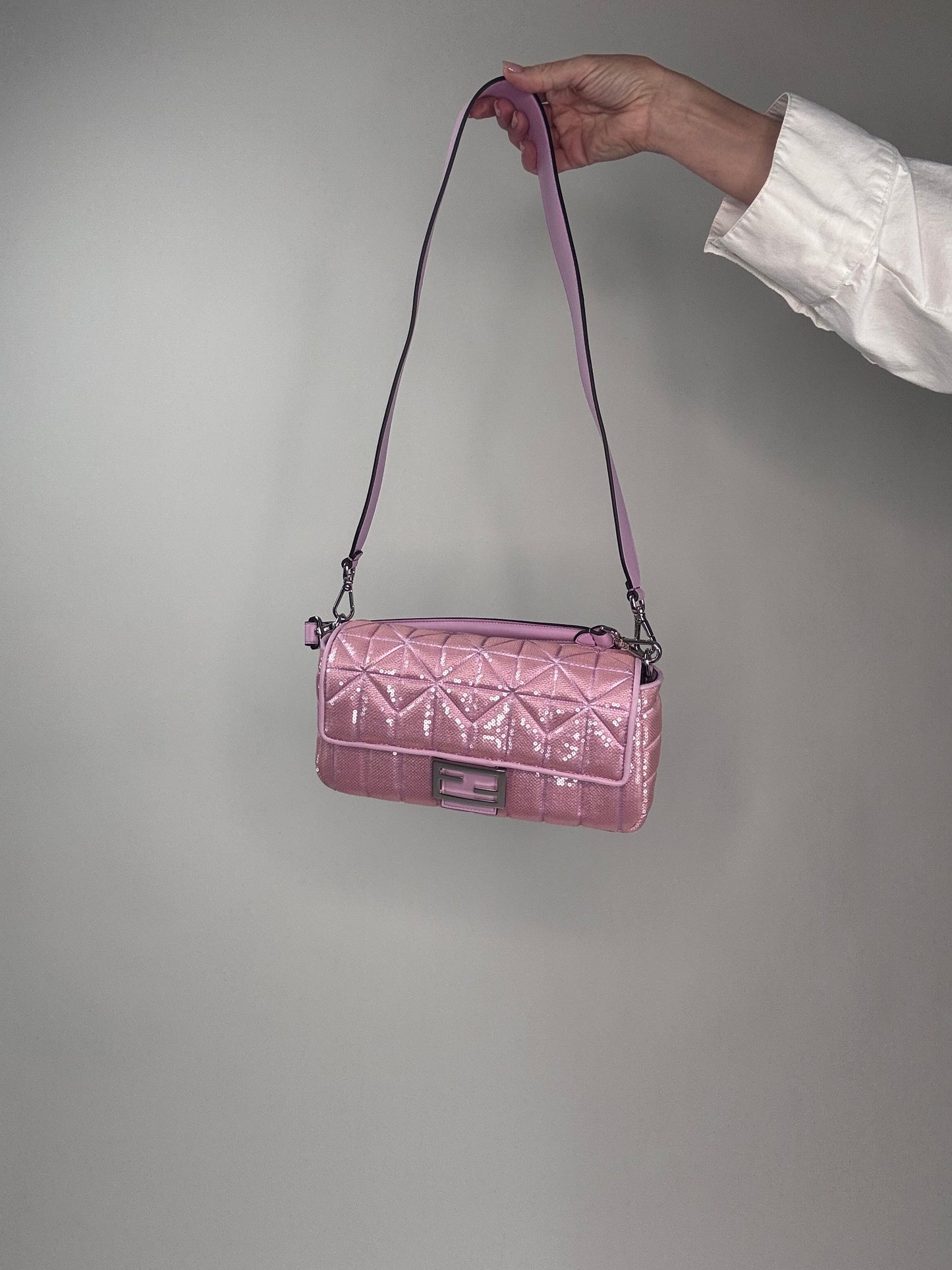 Fendi 1997 Re-Edition Glitter Two Way Bag