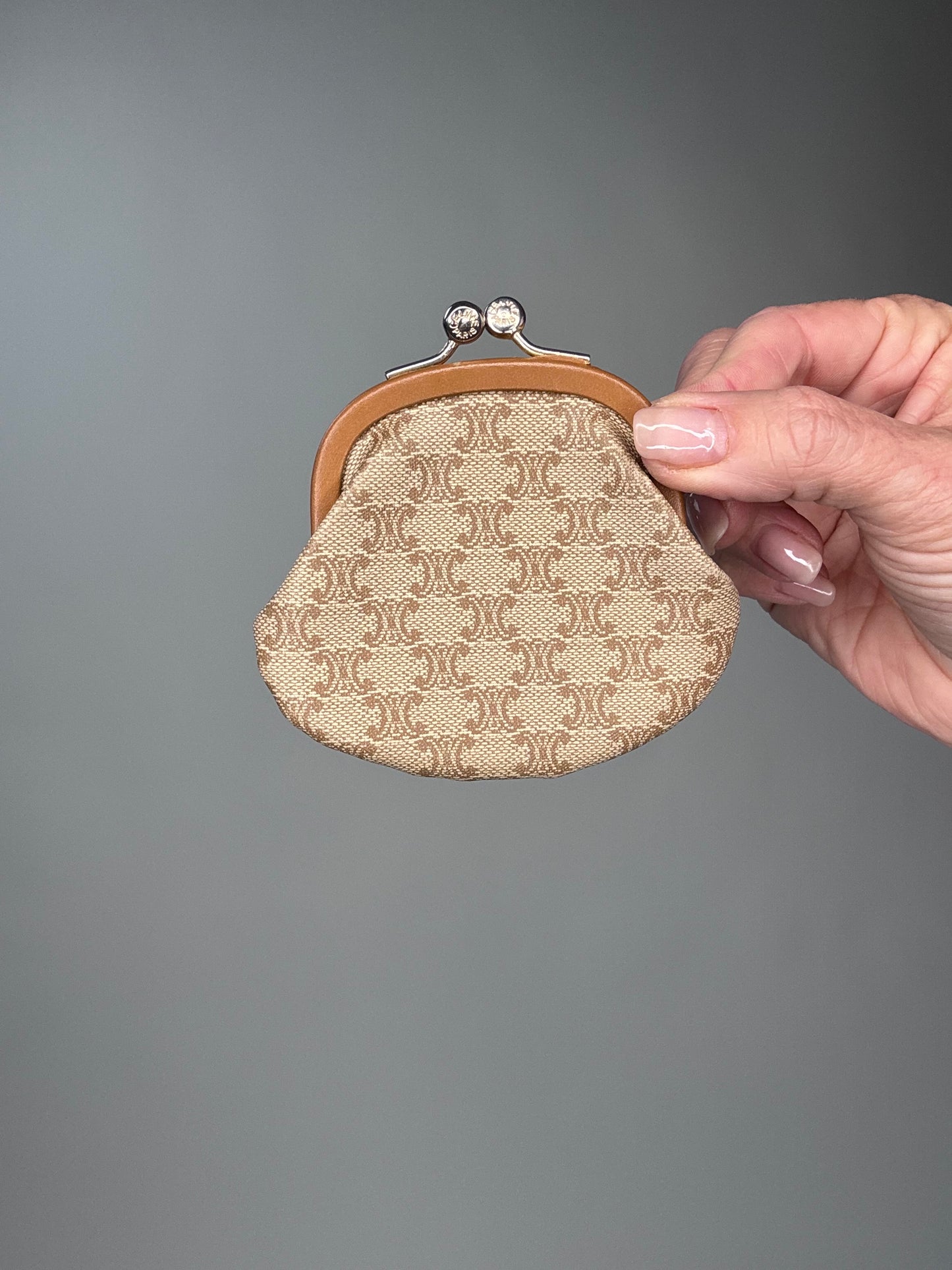 Celine Triomphe Vintage Coin Purse