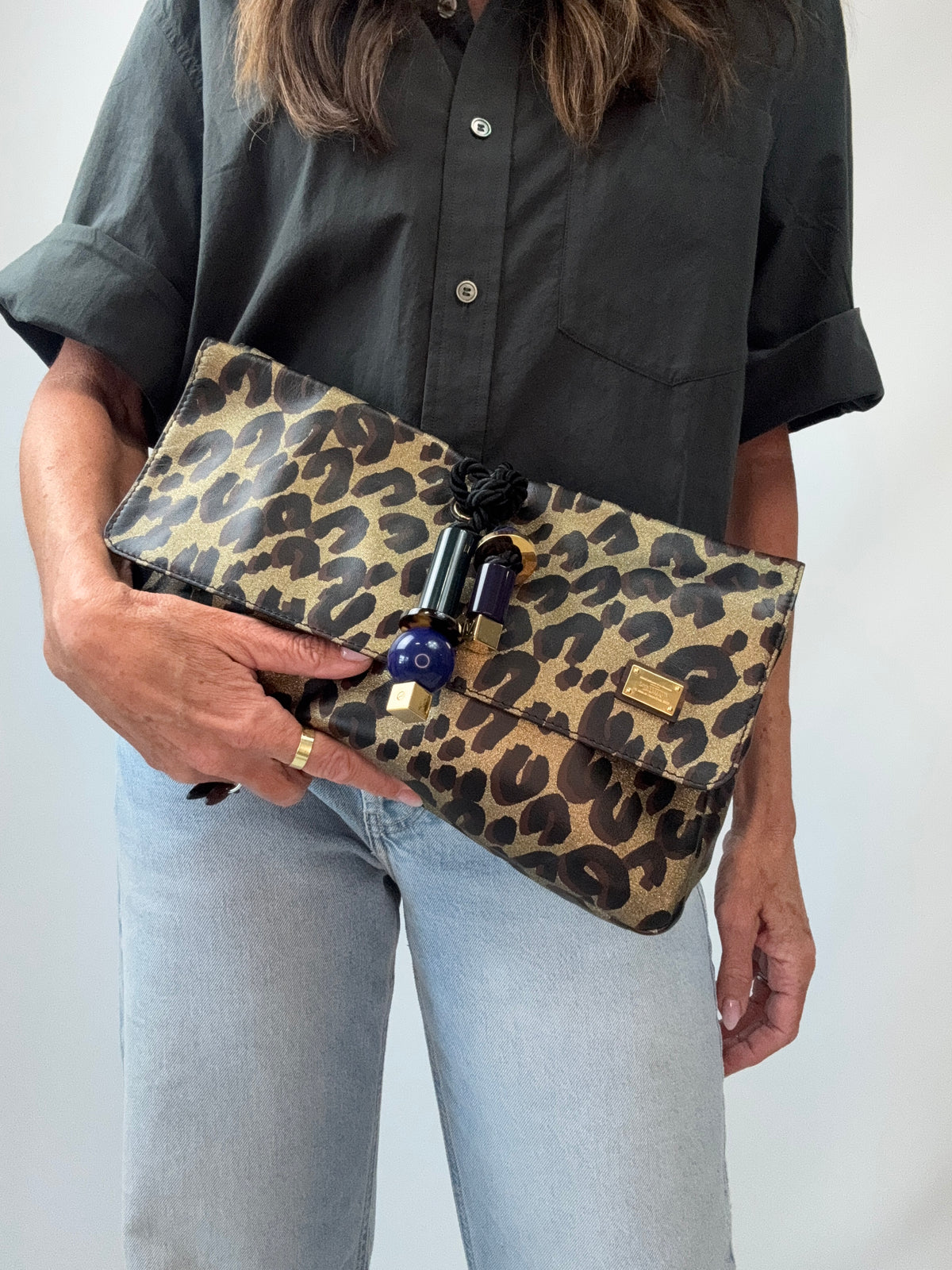 Louis Vuitton Nocturne African Queen Clutch