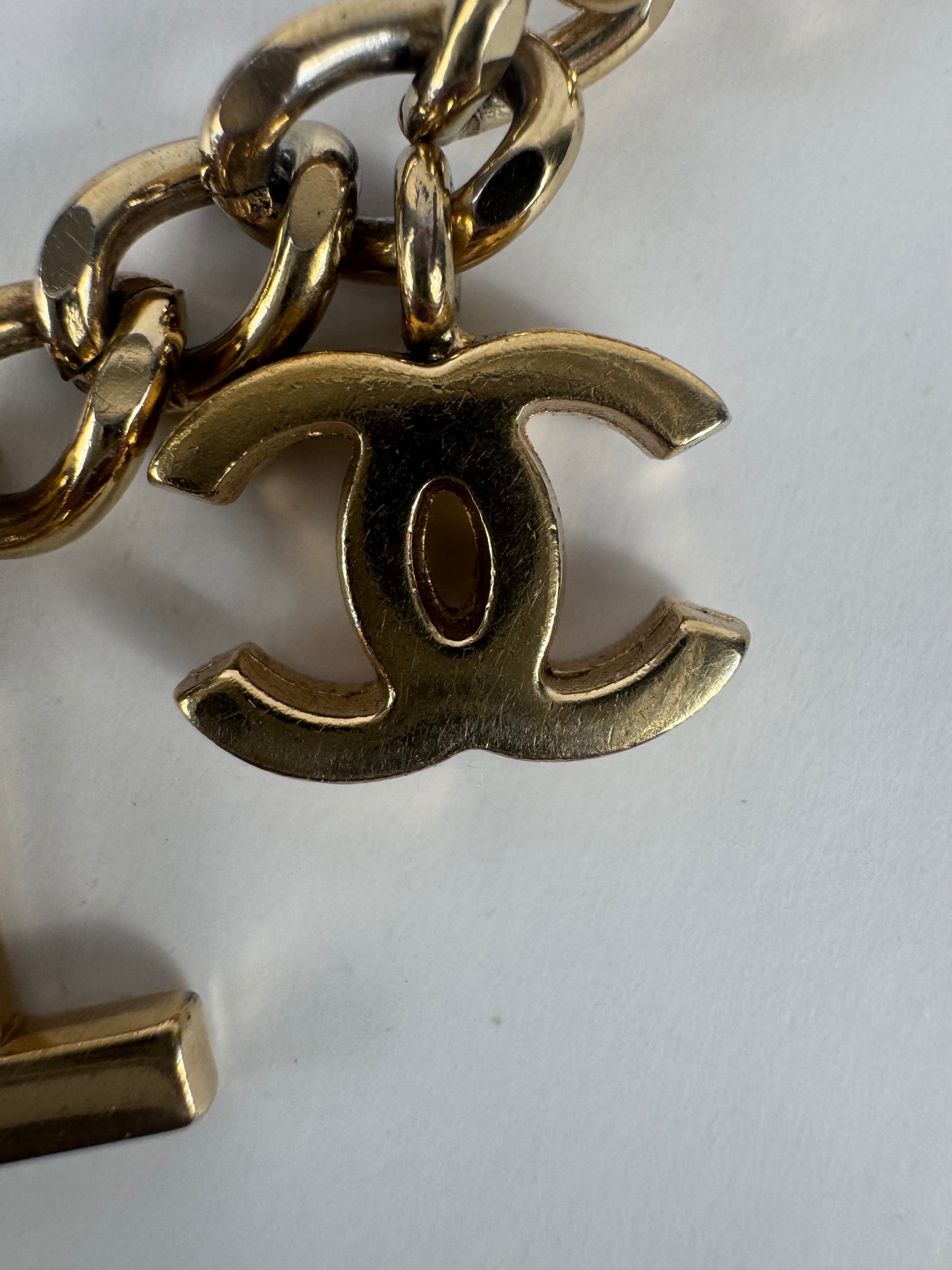 Channel Vintage Charm Bracelet