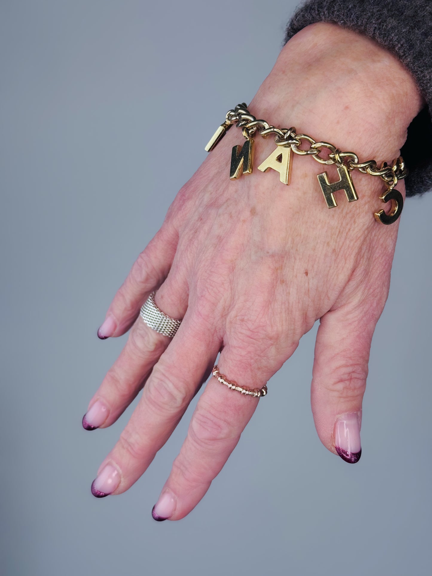 Channel Vintage Charm Bracelet
