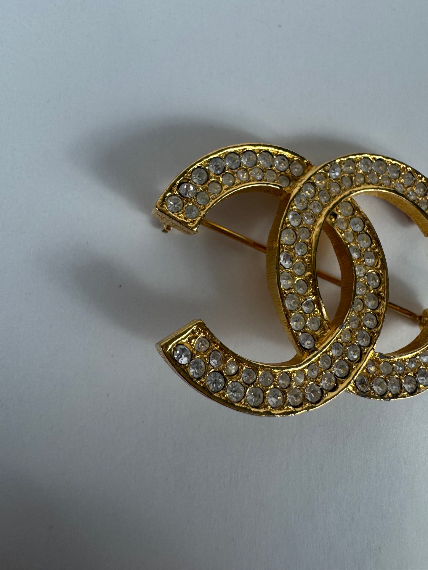 Chanel Crystal Vintage Brooch