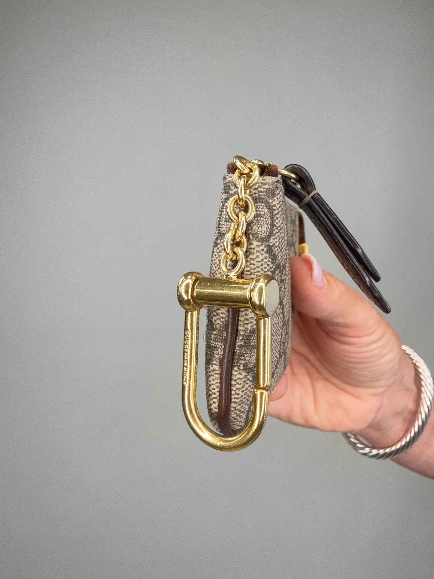Gucci Supreme Key Coin Pouch