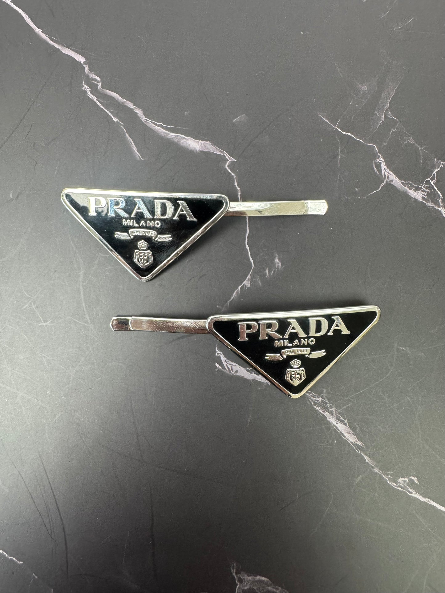 Prada hair Clips