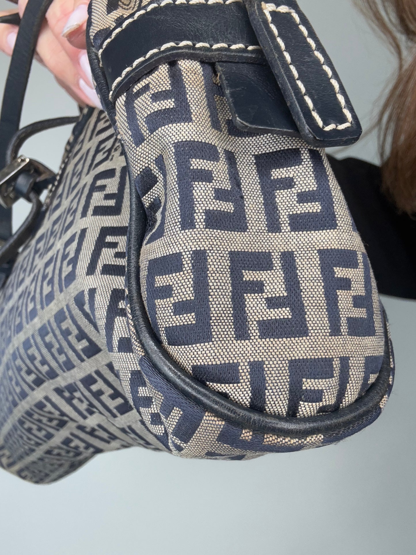Fendi East To West Zucchino Tote Bag