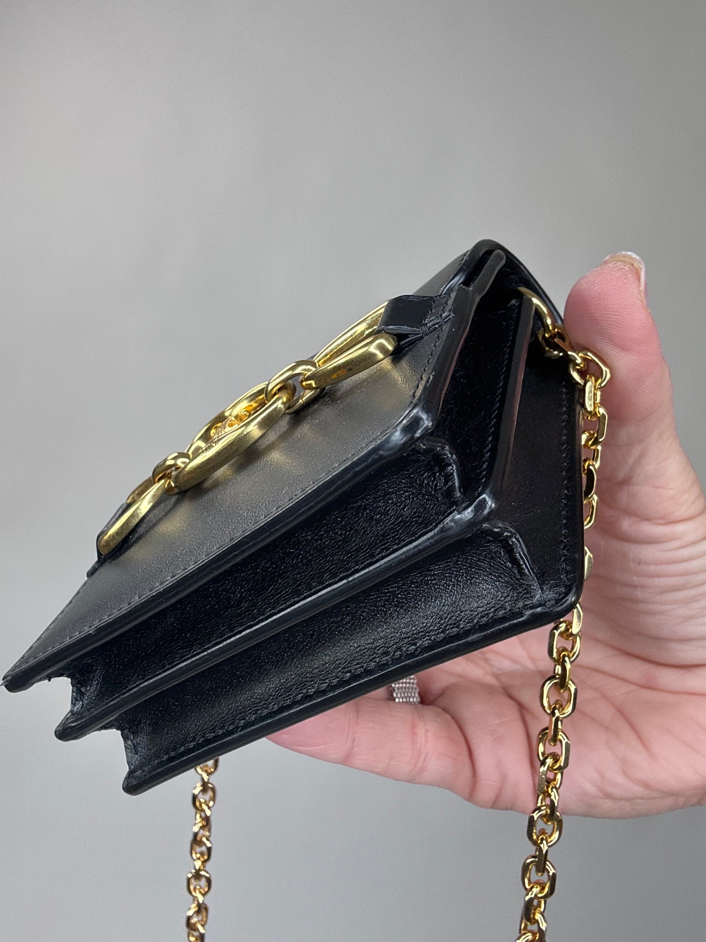 Celine Rare Mini Vintage Triomphe Crossbody Bag