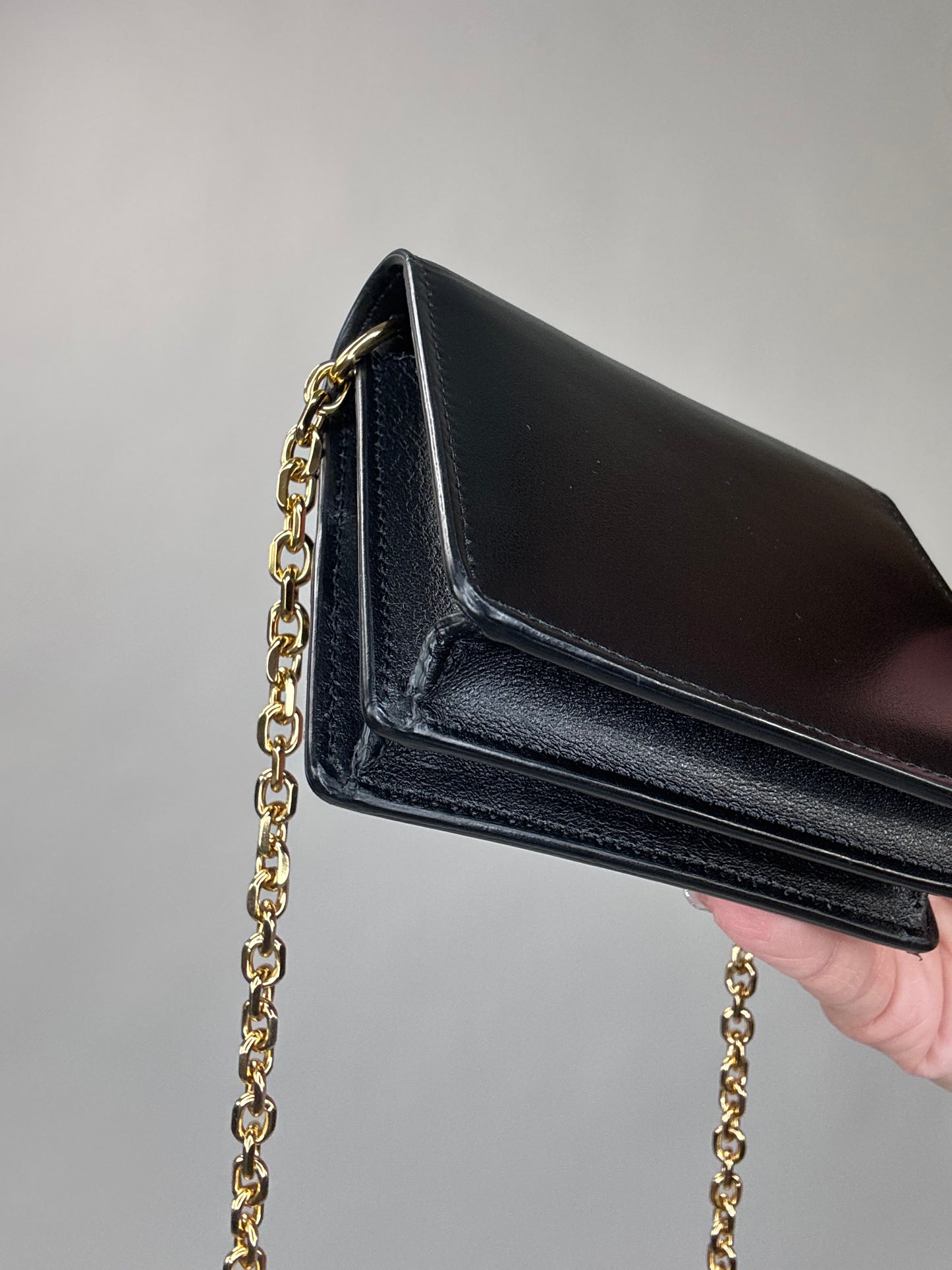 Celine Rare Mini Vintage Triomphe Crossbody Bag