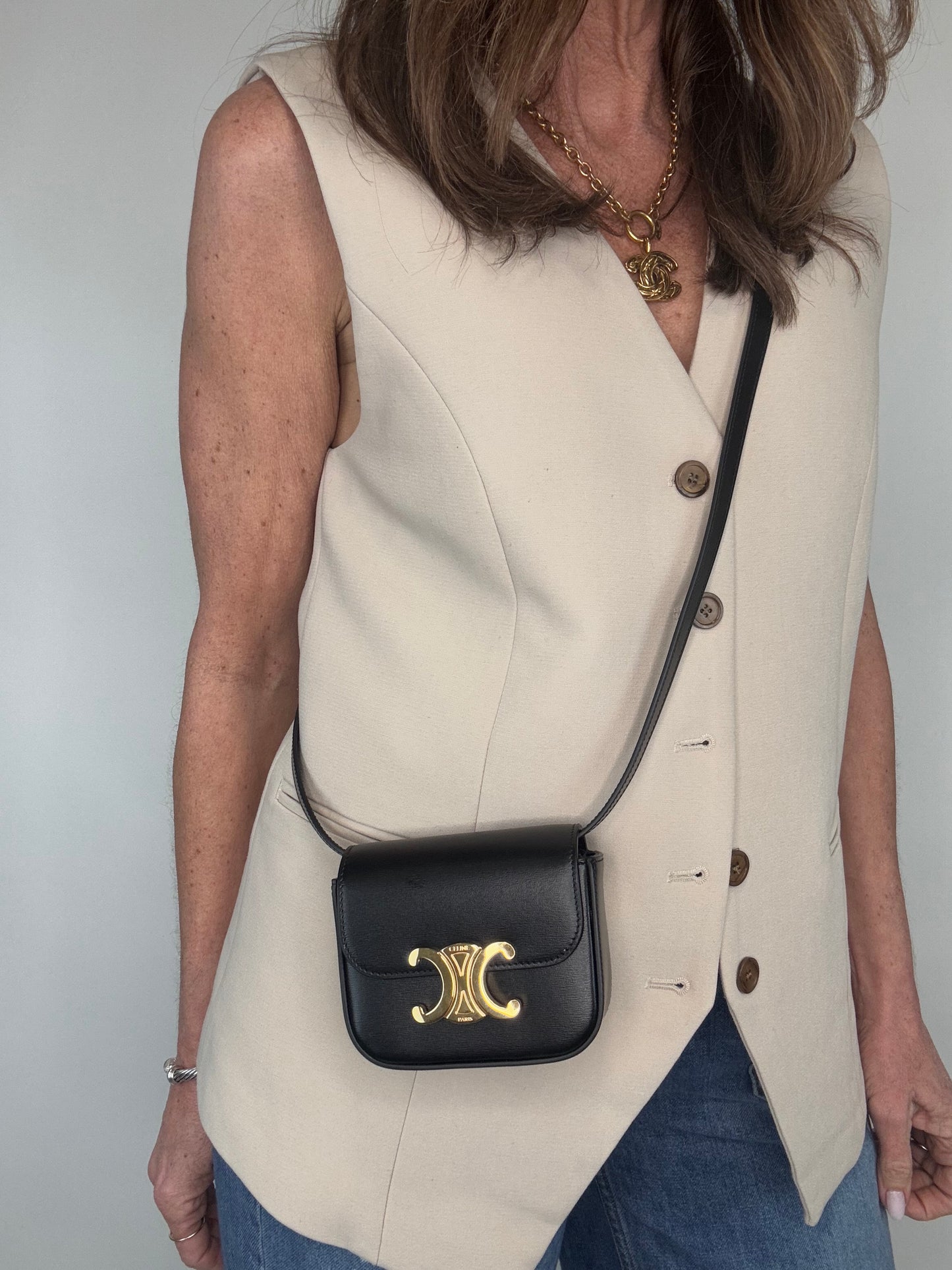 Celine Triomphe Mini Claude