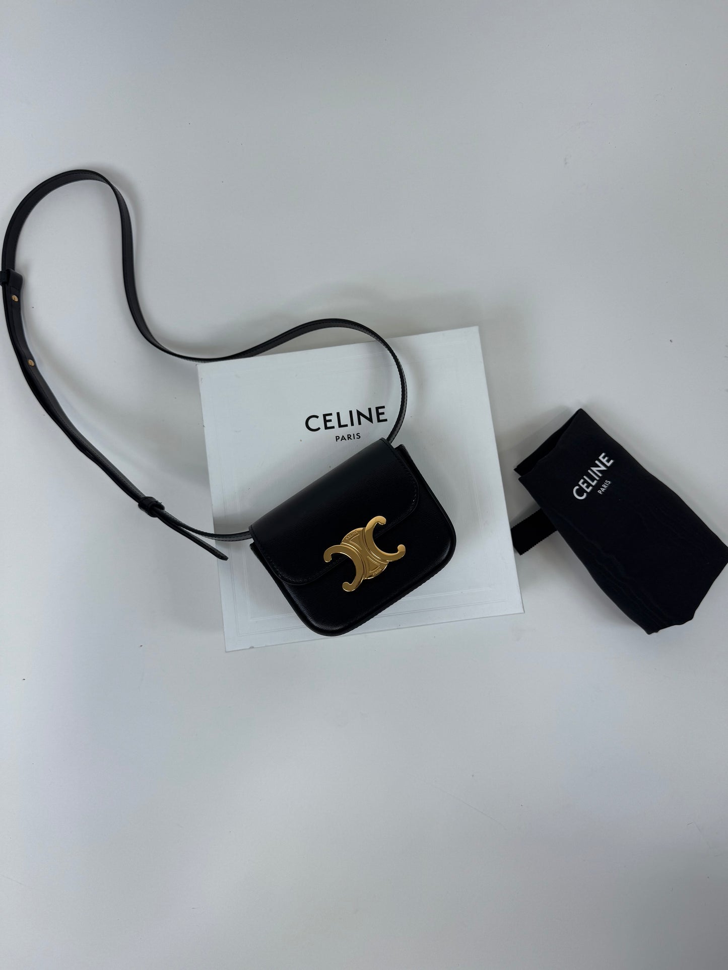 Celine Triomphe Mini Claude
