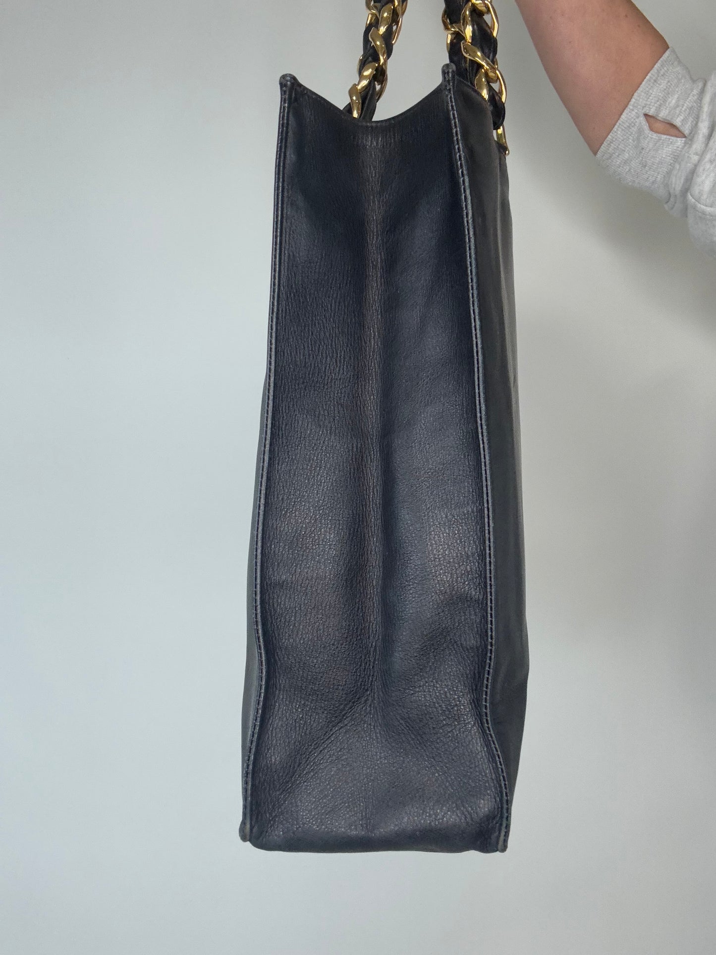Chanel Deca Chunky Chain Tote