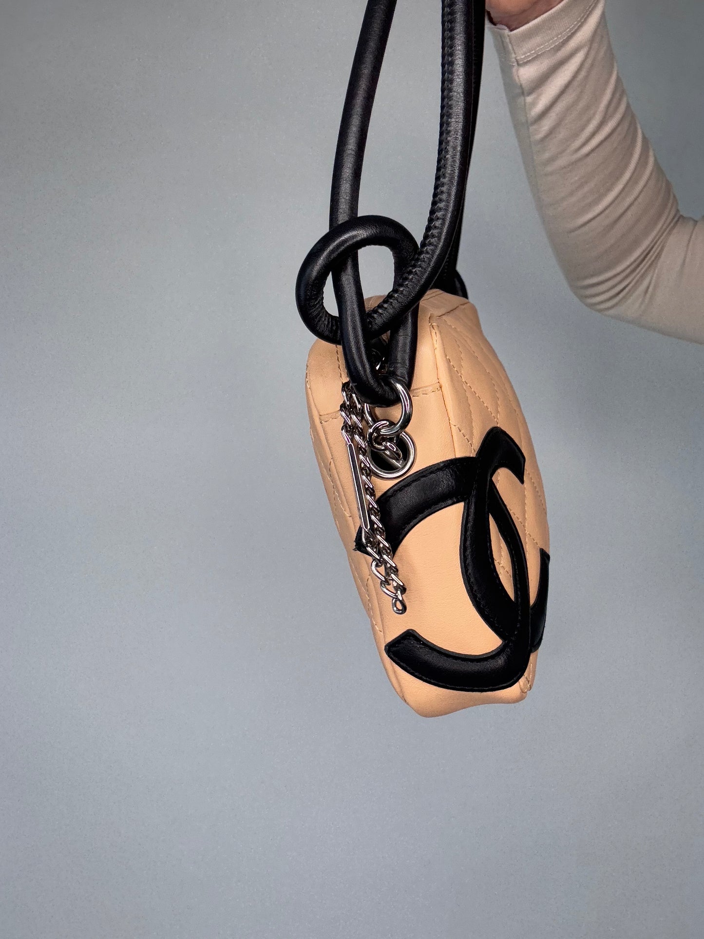 Chanel Cambon COCO mark Pochette Shoulder Bag
