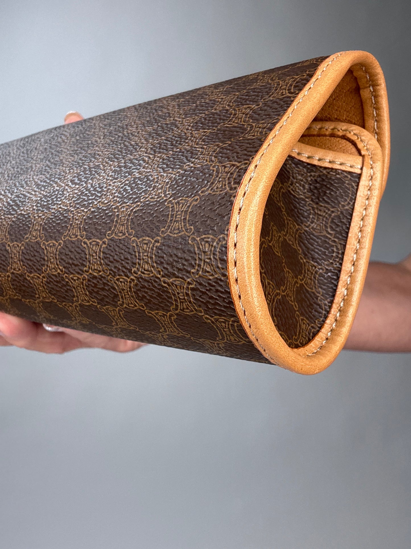 Celine Vintage Macadam Cluch Bag