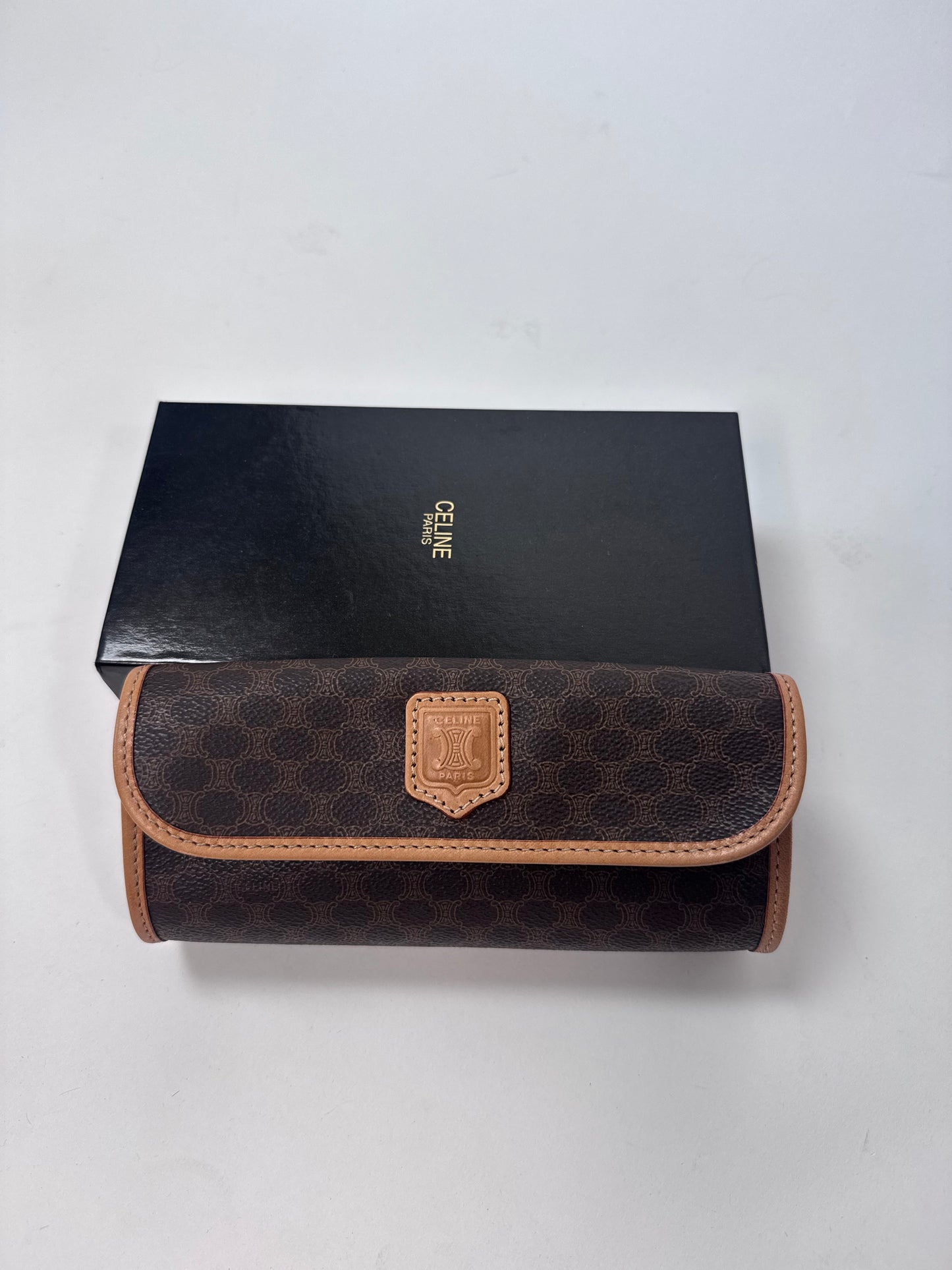 Celine Vintage Macadam Cluch Bag