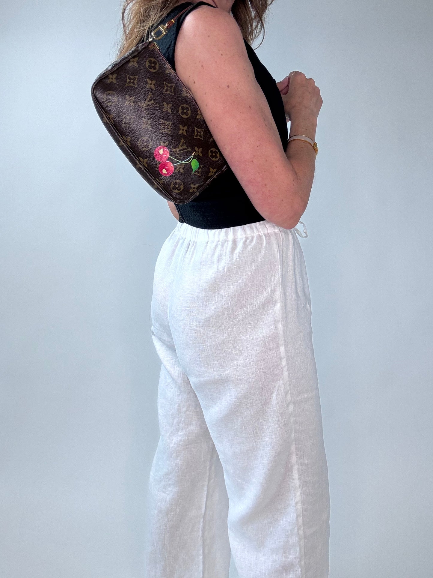 Louise Vuitton Takashi Murakami Cherry Pochette