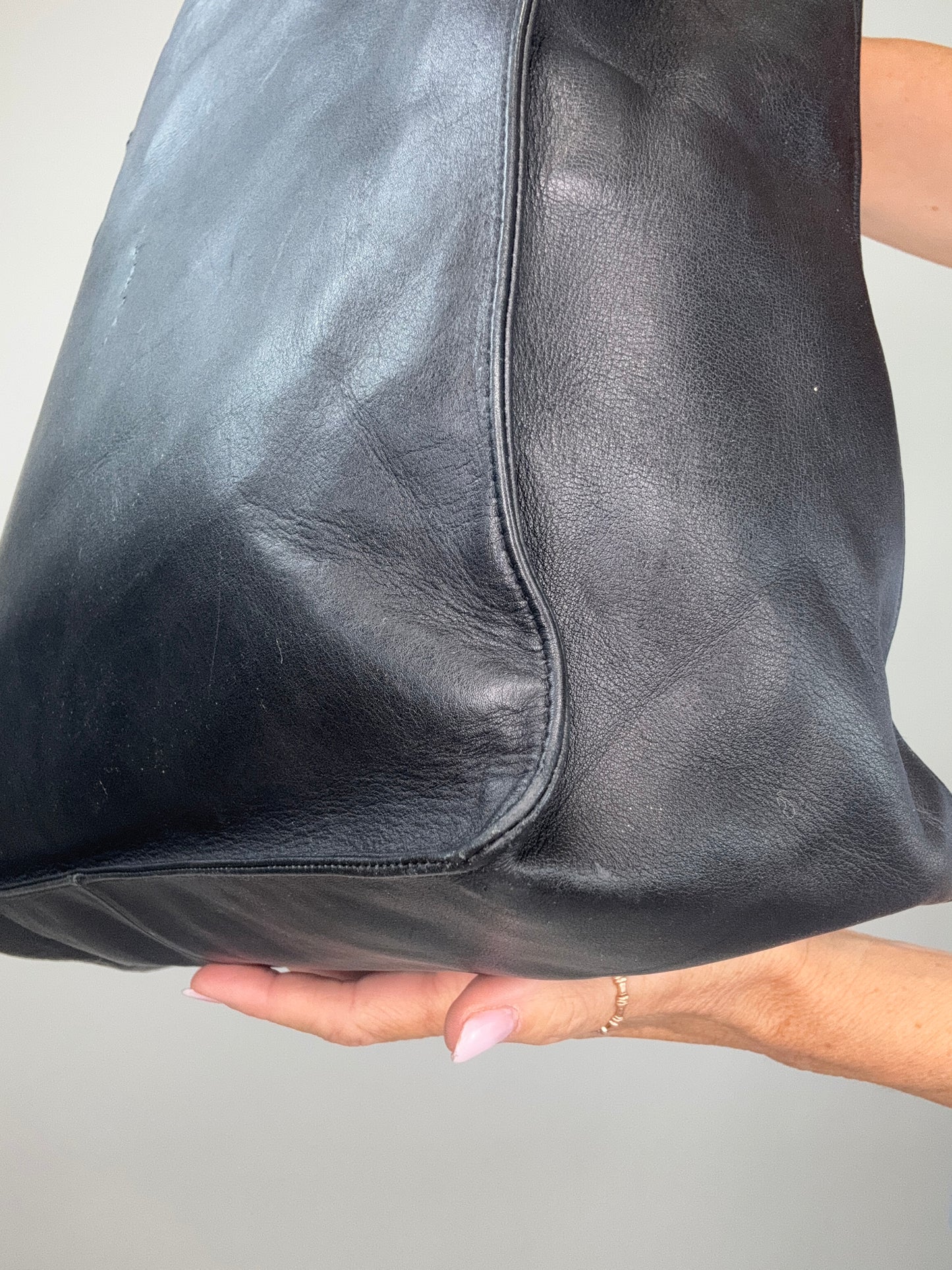 Chanel Vintage Deca Chunky Chain Tote
