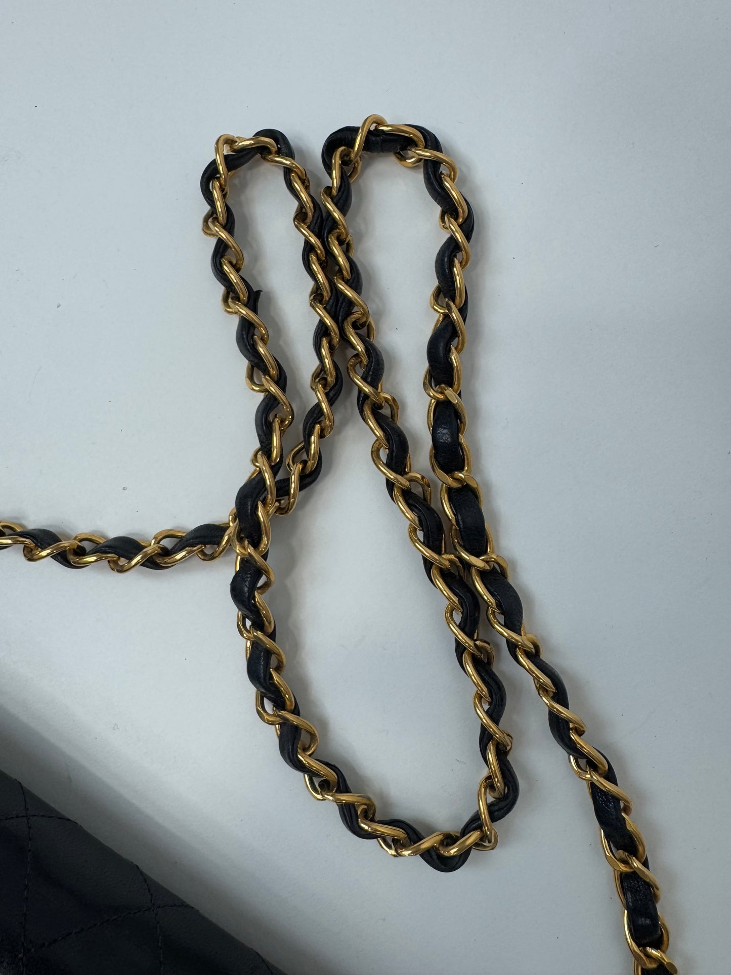 Chanel Vintage Single Flap Push Button