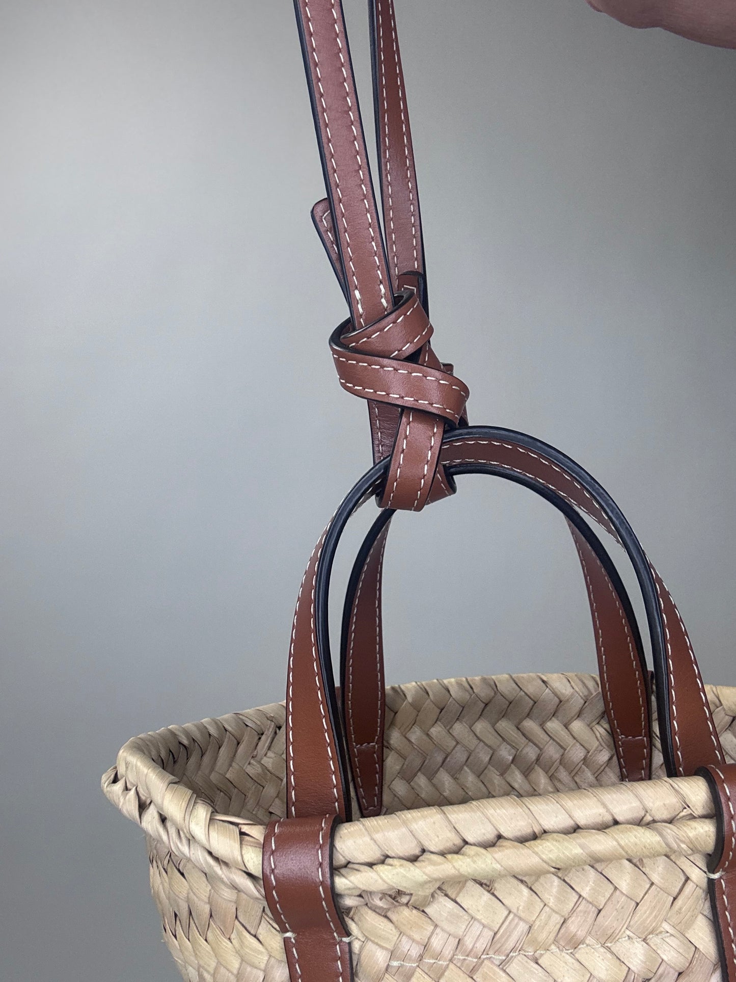 Celine Triomphe Palm Branch Mini Tote