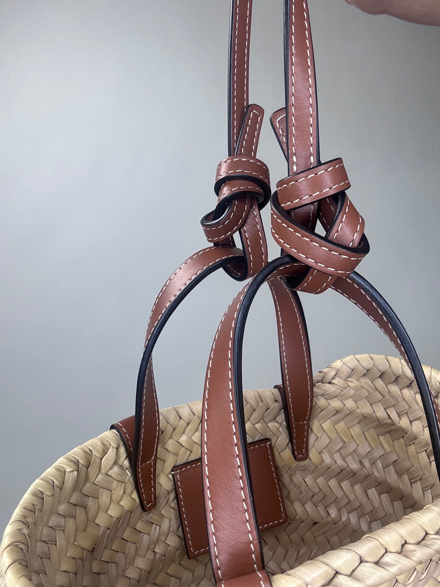 Celine Triomphe Palm Branch Mini Tote